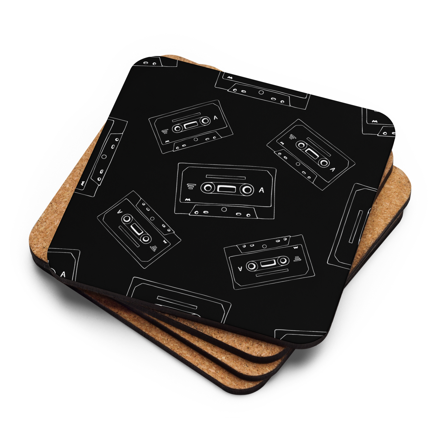 Retro Cassette Tape Coaster