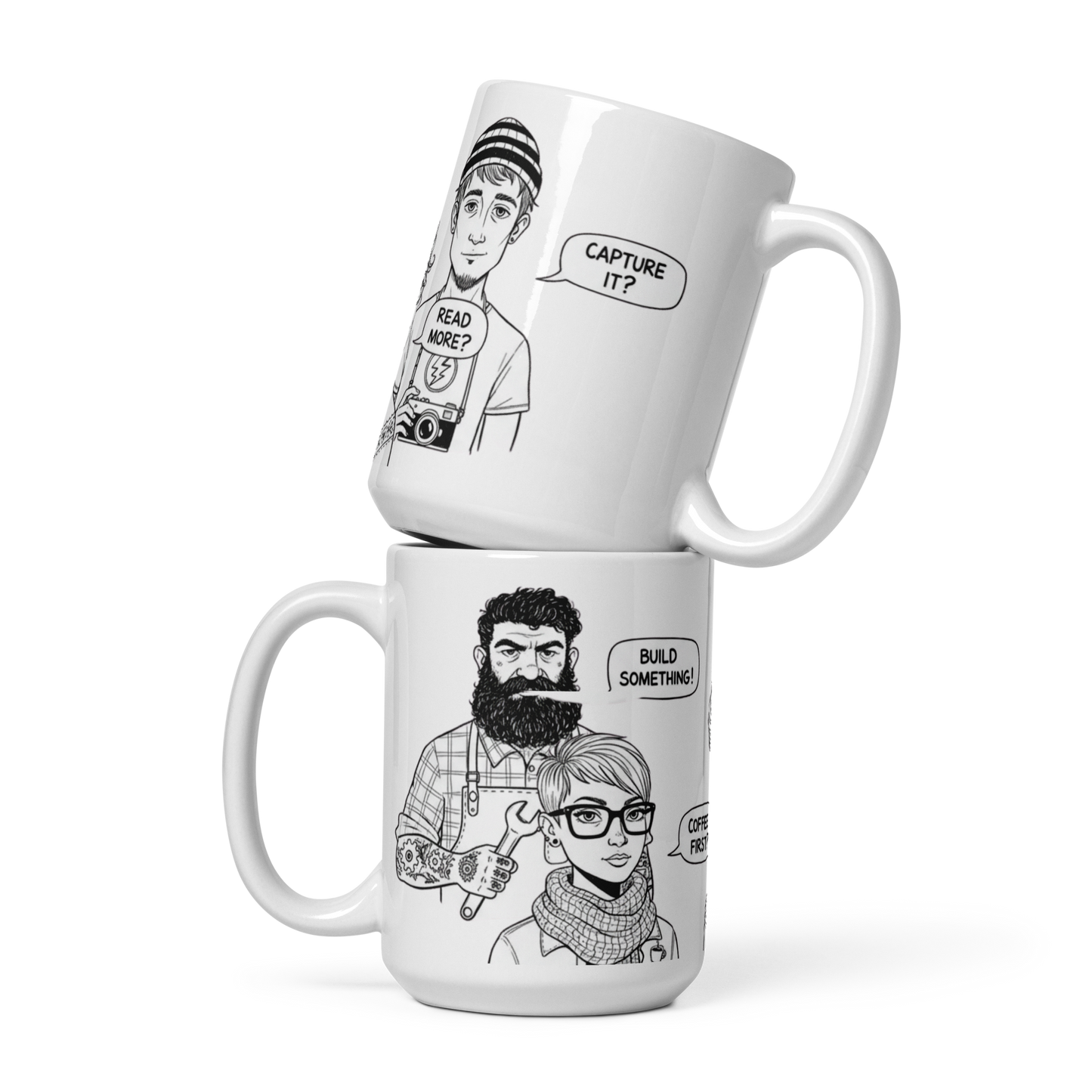 Daily Rituals glossy mug