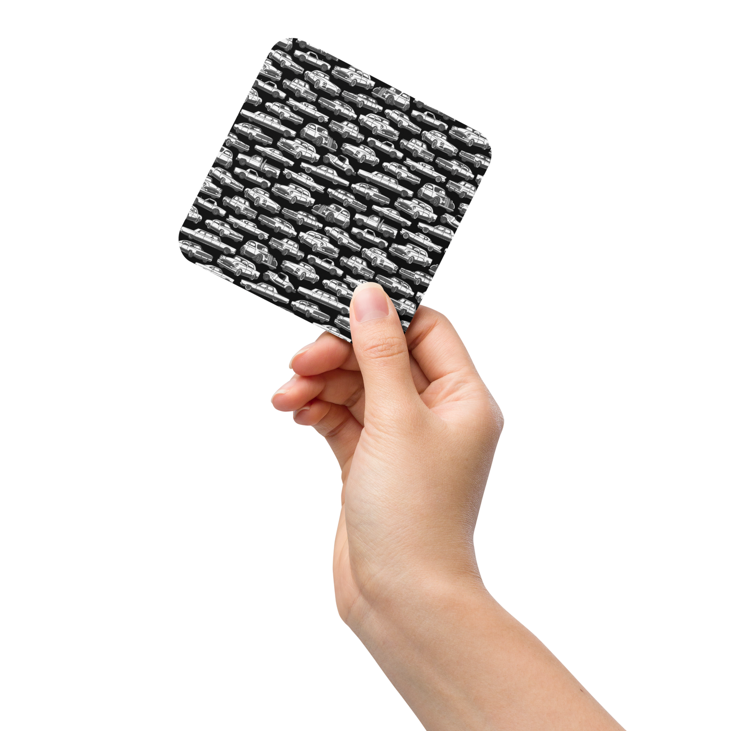 Vintage Car Pattern Coaster