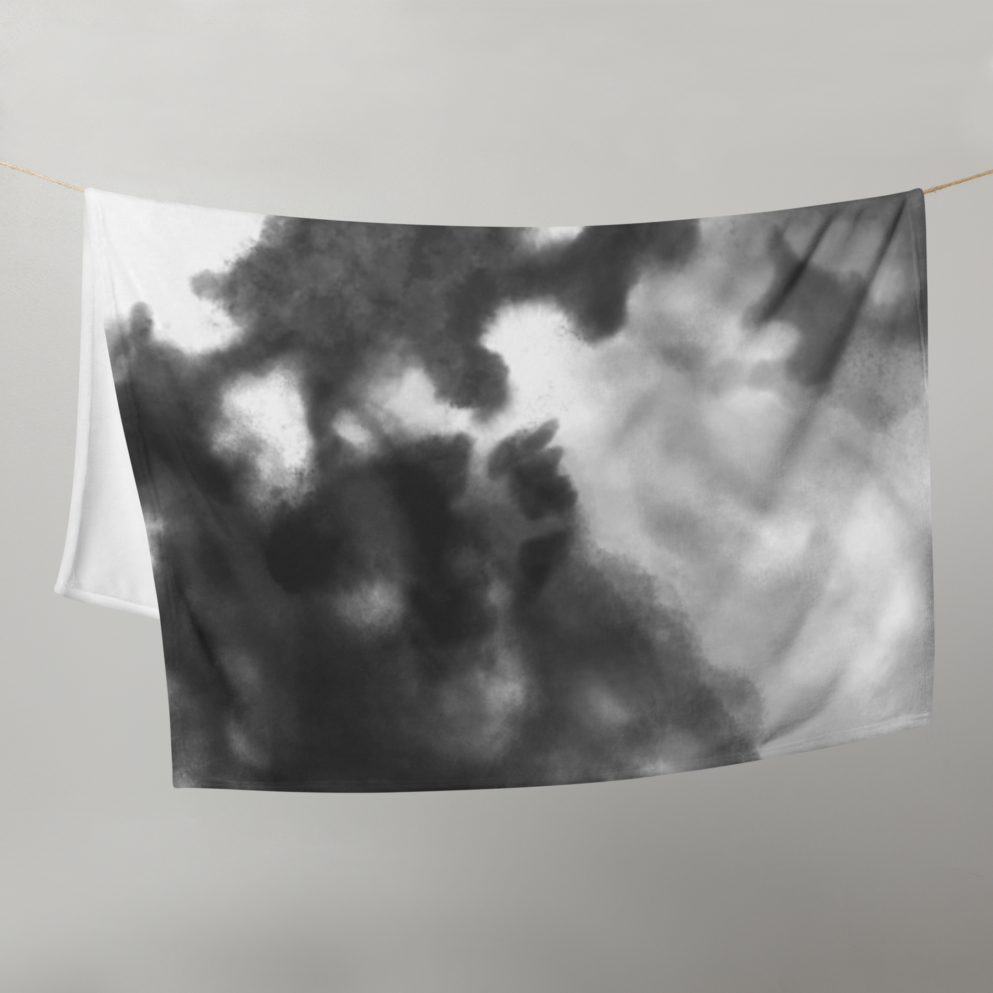 Cozy Black Gradient
Throw Blanket