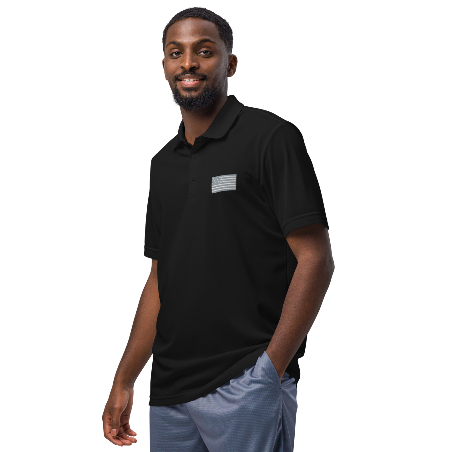 USA adidas sport polo