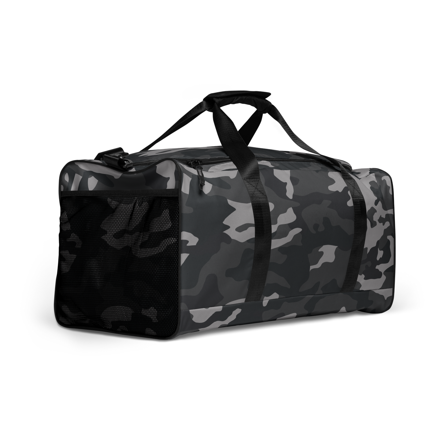 Black Camo Duffel Bag