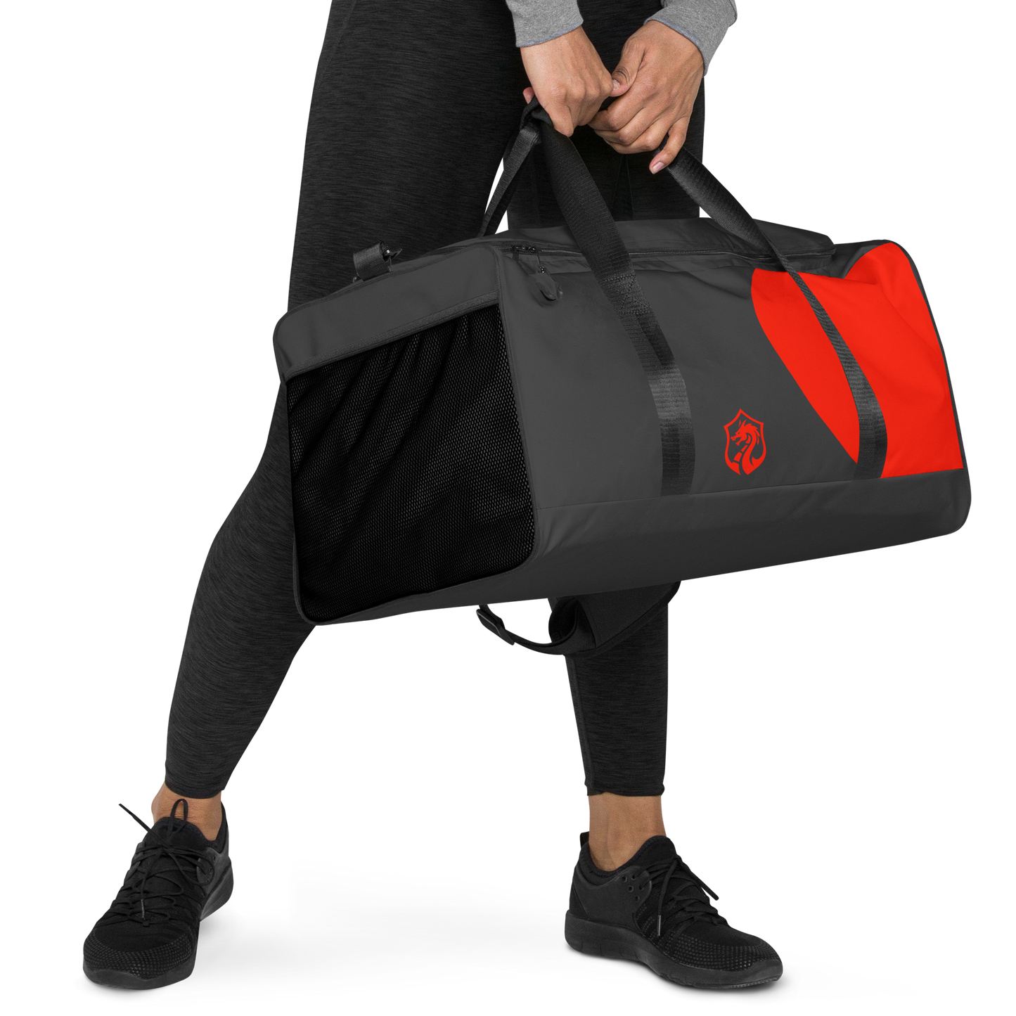 Red dragon graphics Duffle bag