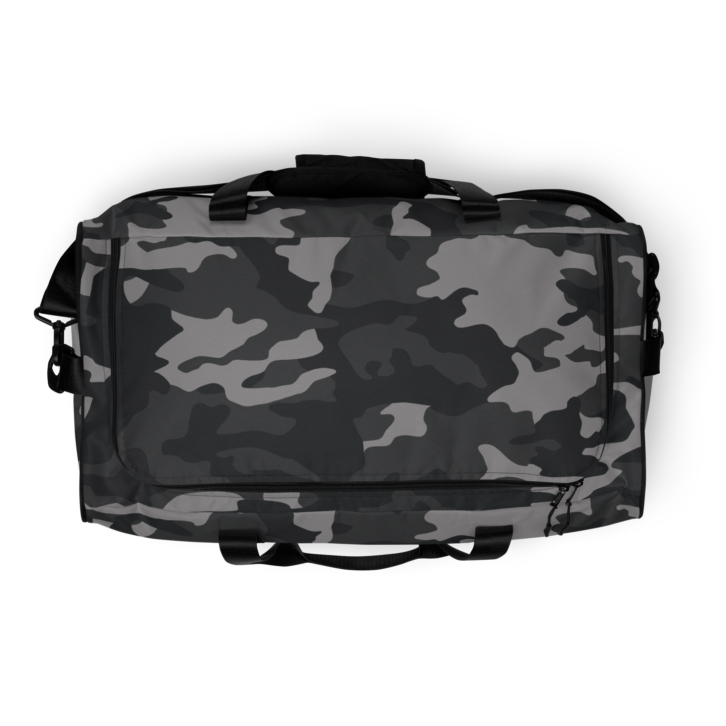 Black Camo Duffel Bag