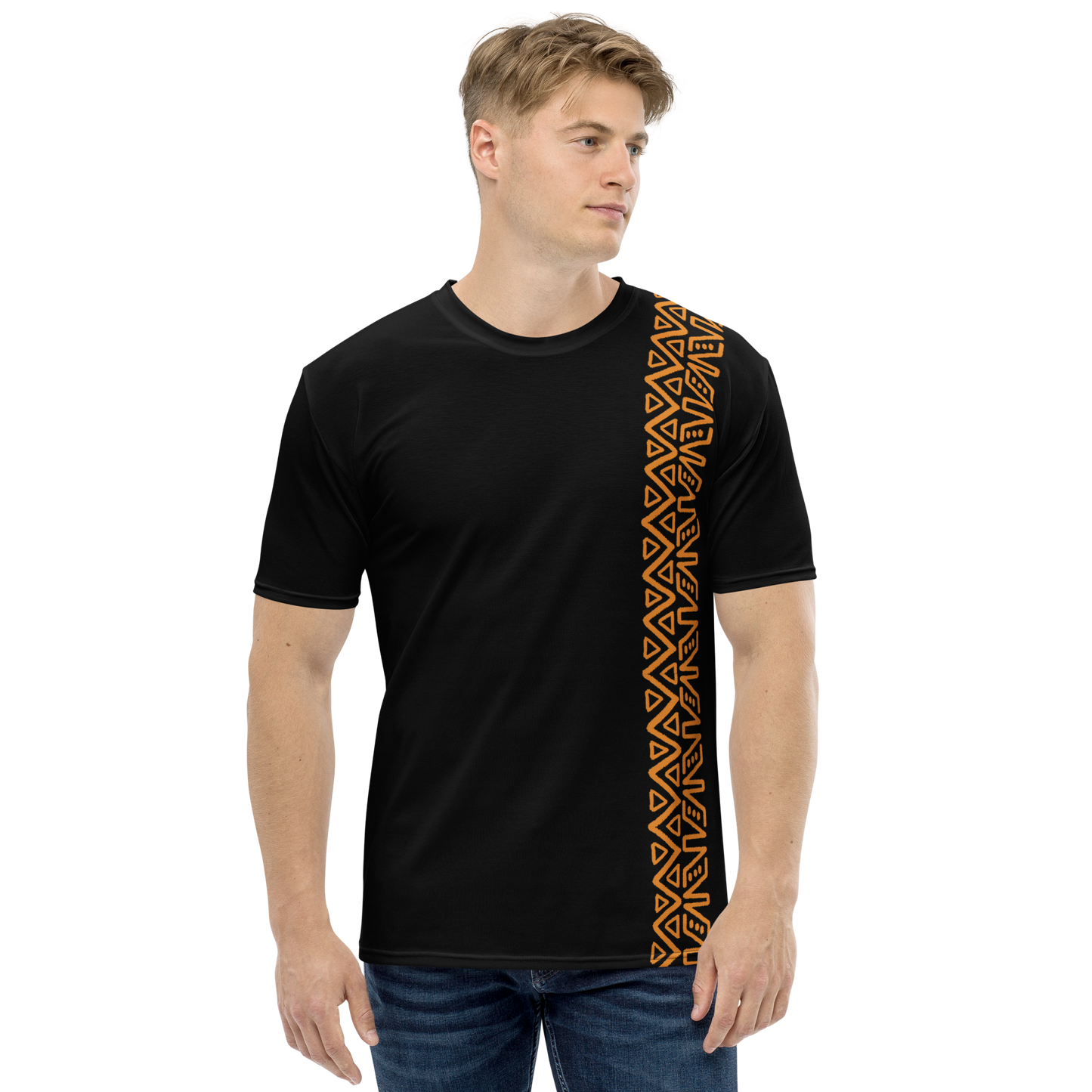 Tribal line pattern Men's t-shirt