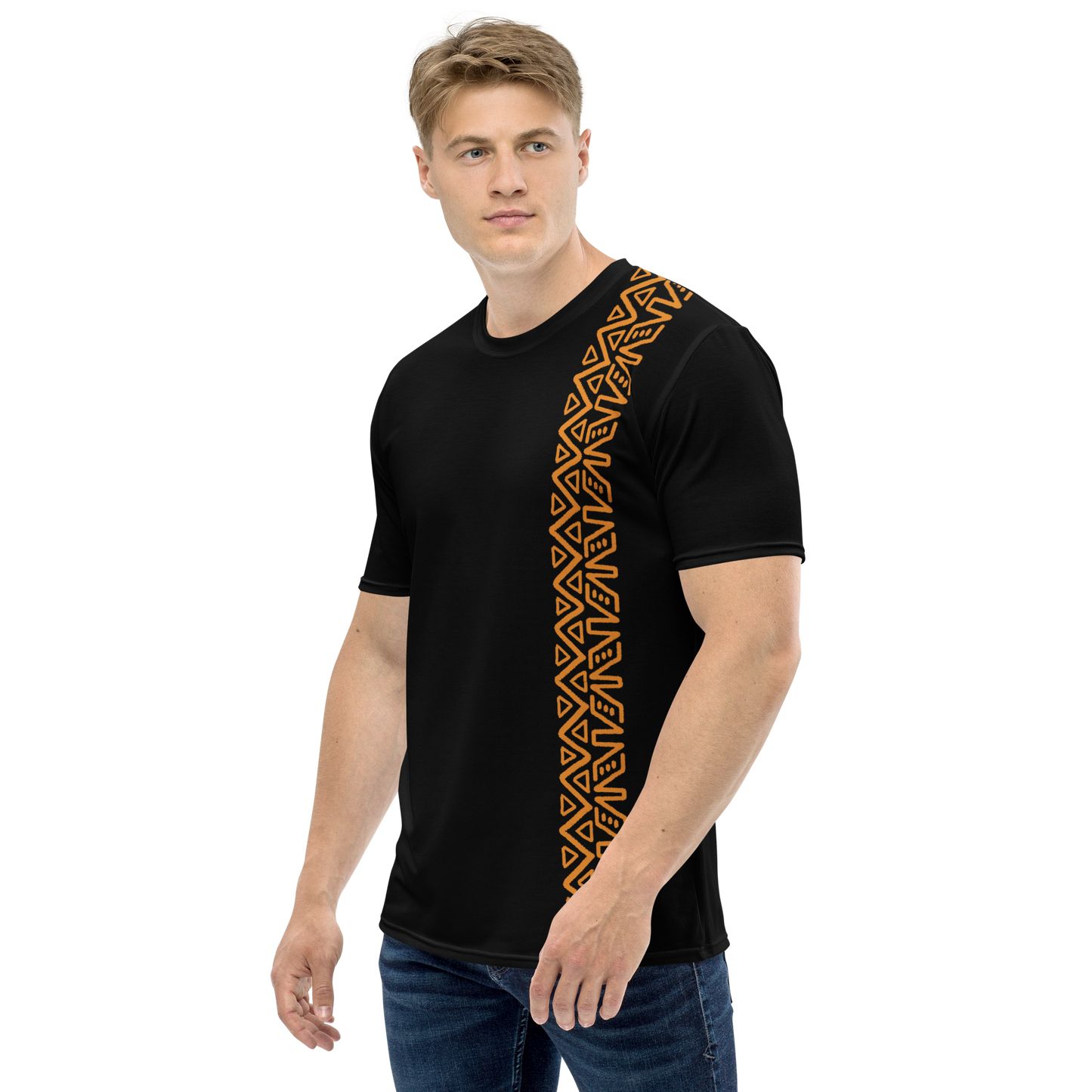 Tribal line pattern Men's t-shirt