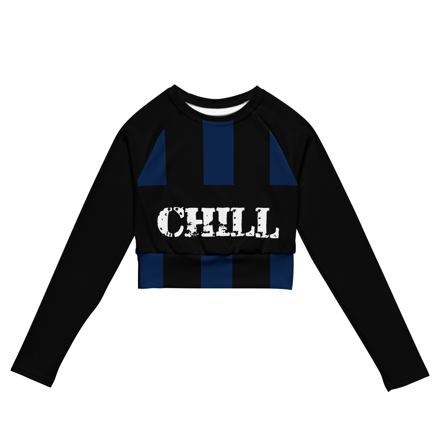 CHILL long-sleeve crop top