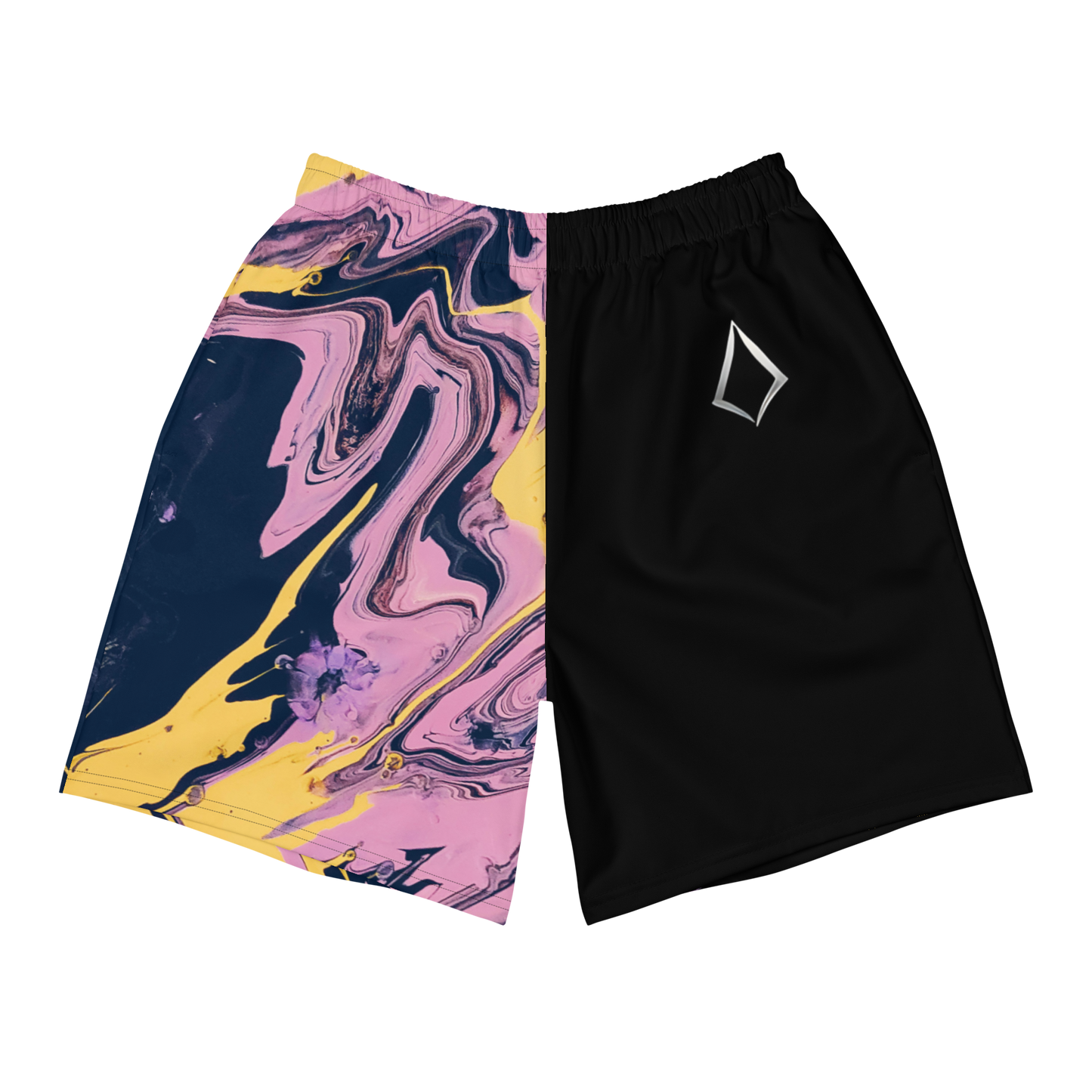 Obsidianchic Color Athletic Long Shorts