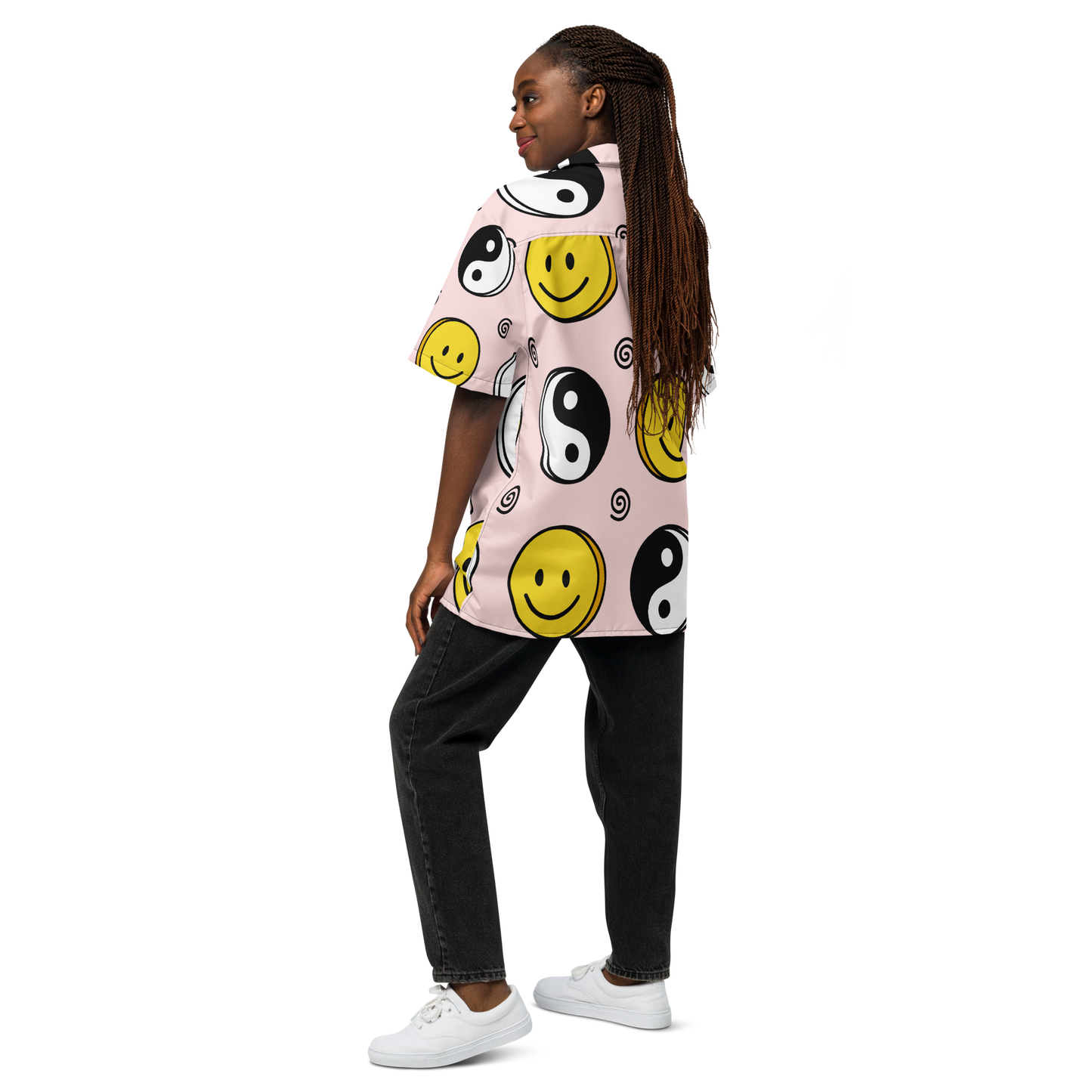 KungSmiley button shirt