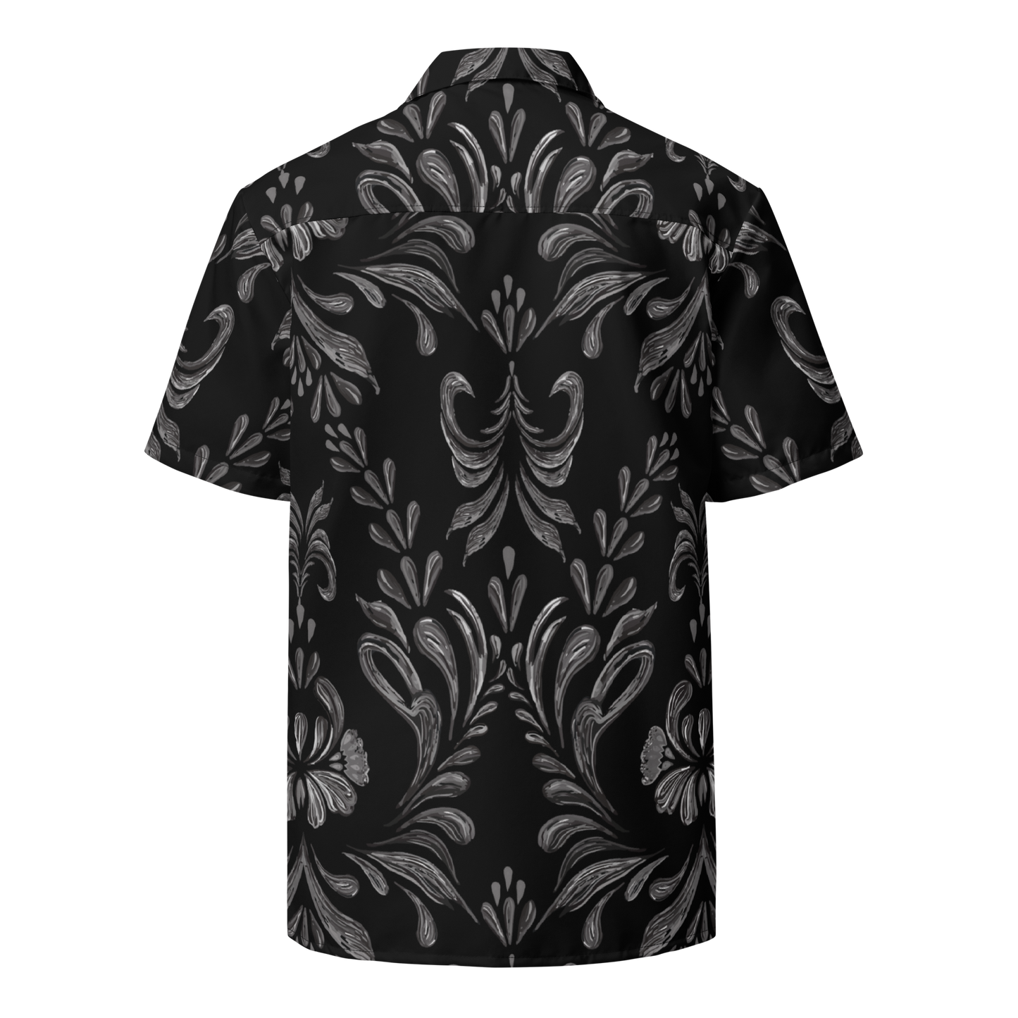 Obsidian Fleur button shirt