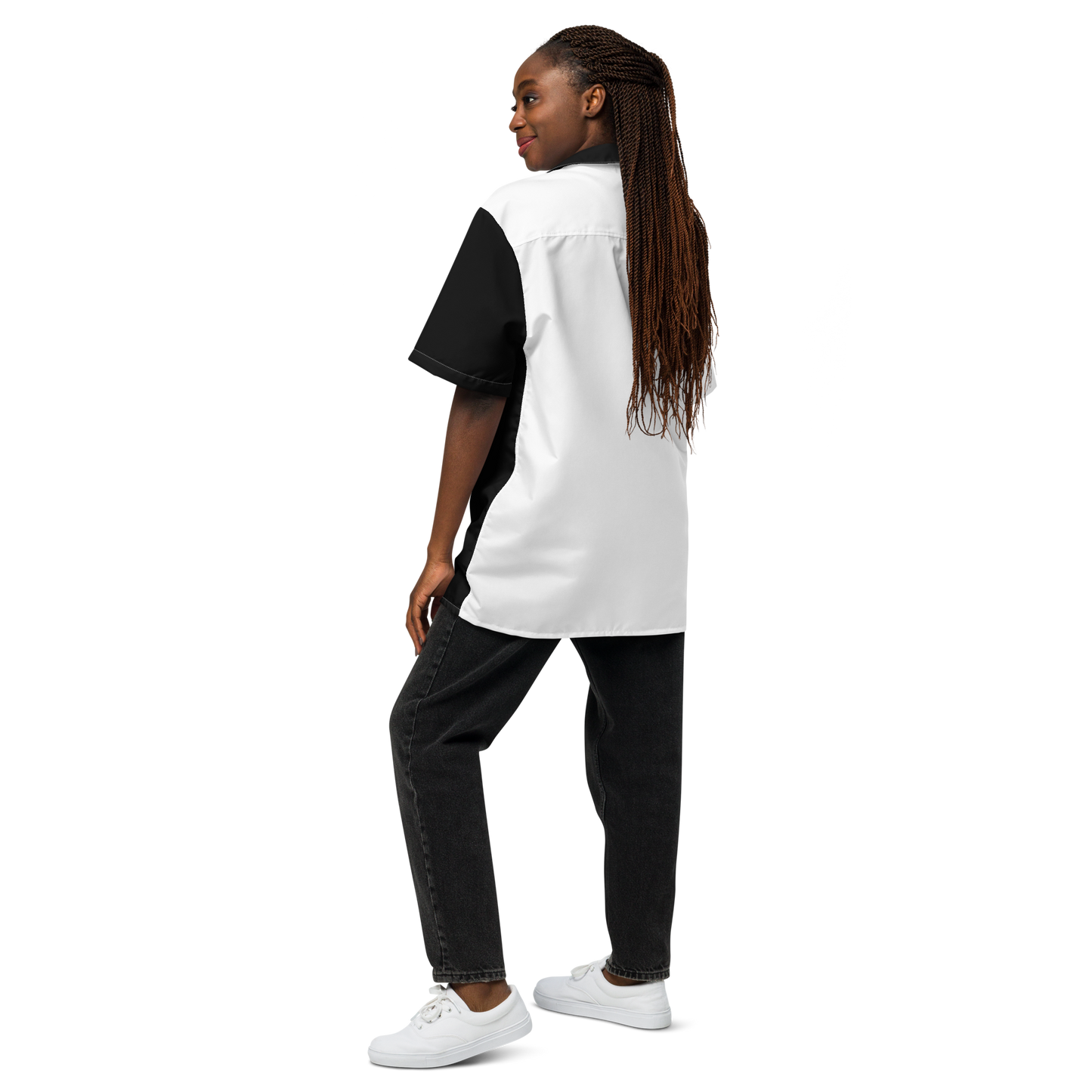 Female Line are button shirt