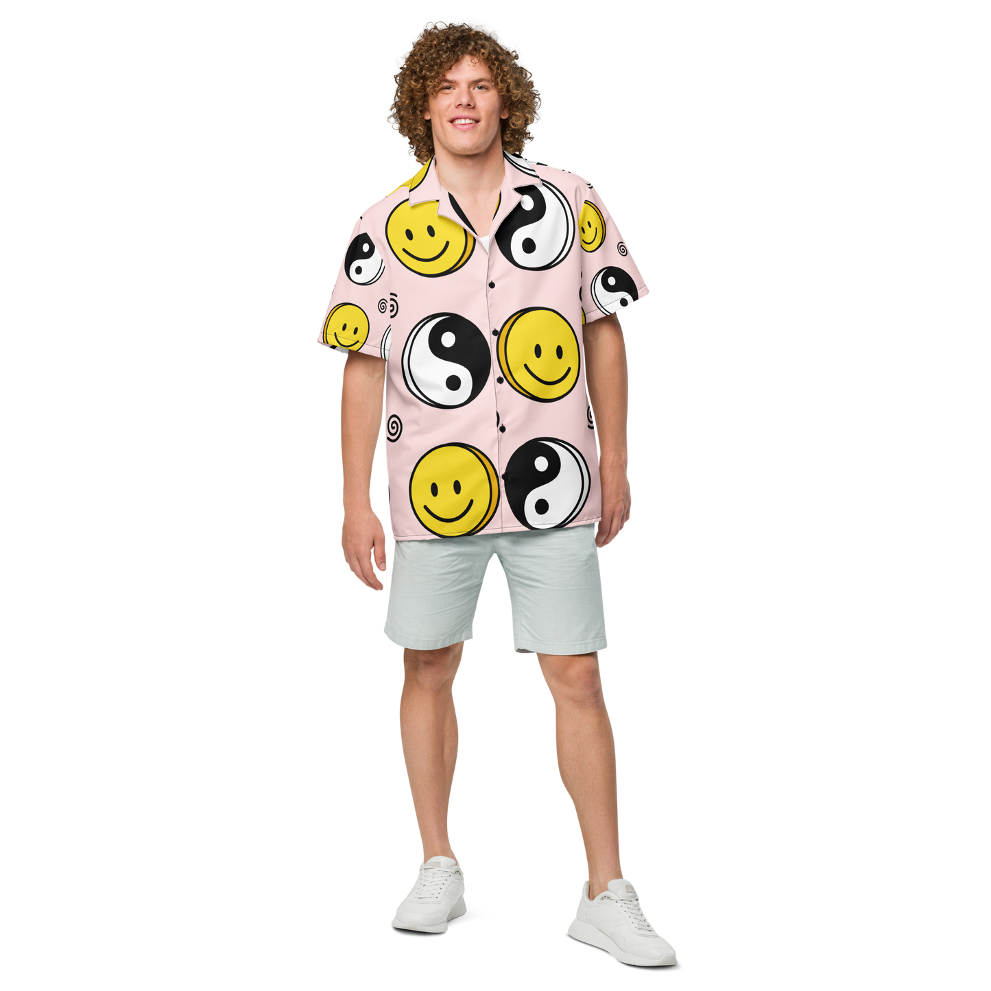KungSmiley button shirt