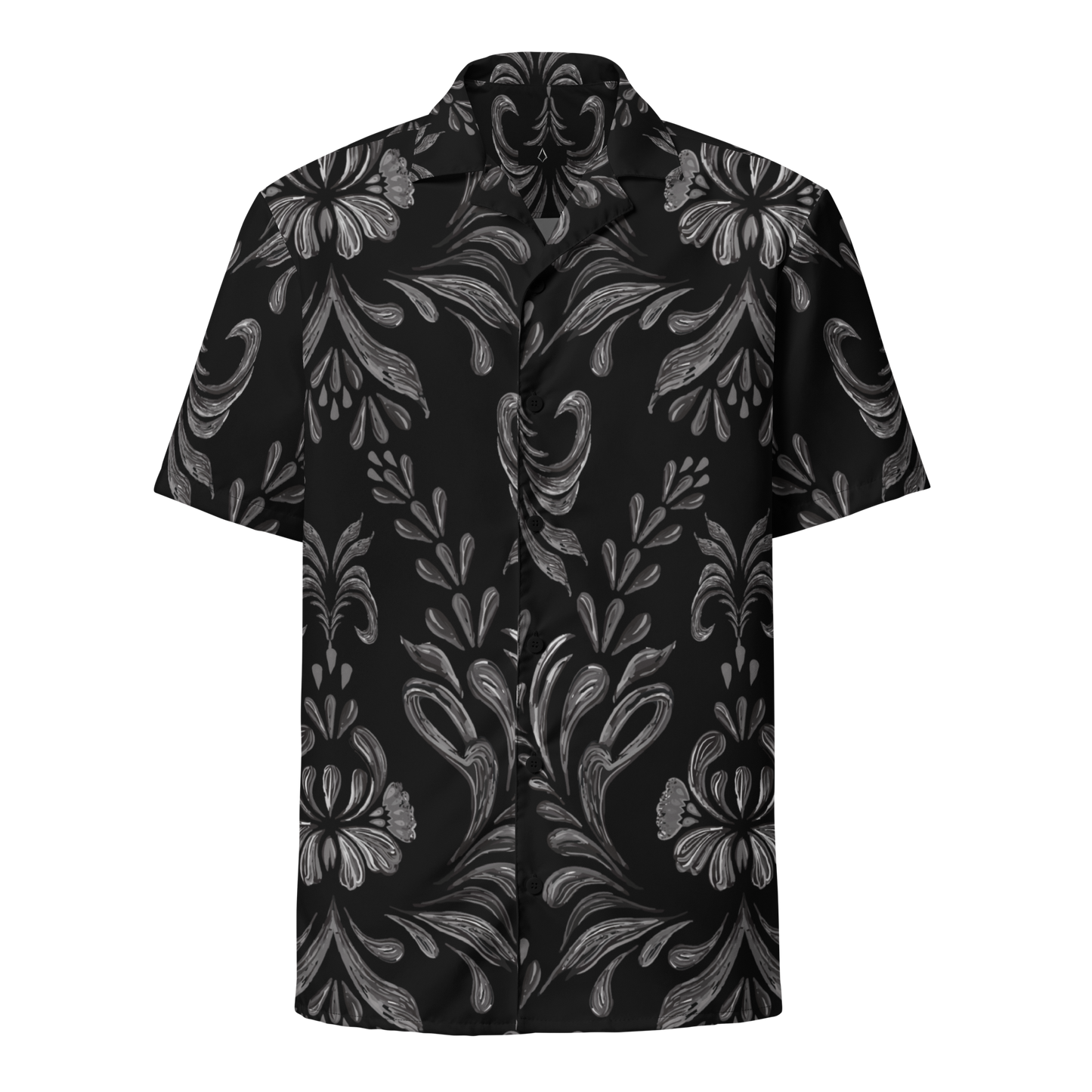 Obsidian Fleur button shirt
