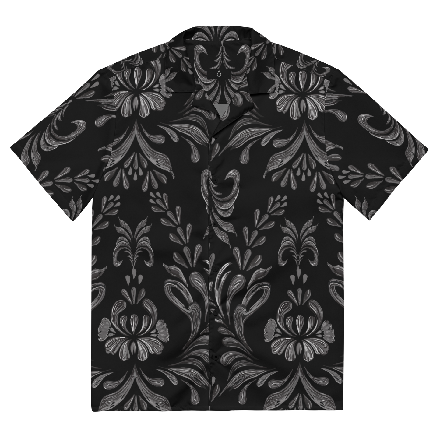Obsidian Fleur button shirt