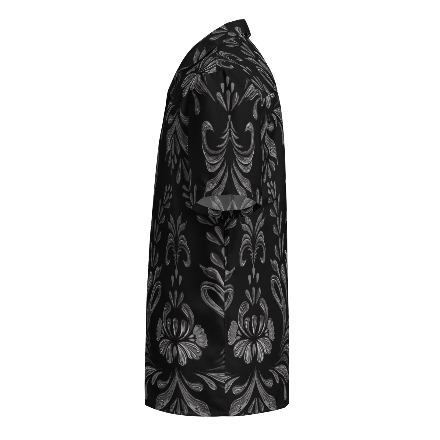 Obsidian Fleur button shirt