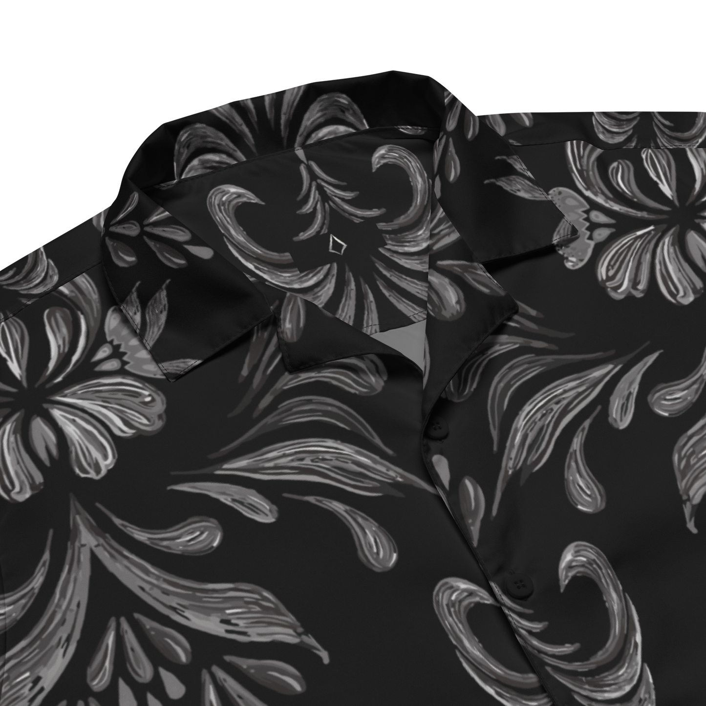 Obsidian Fleur button shirt