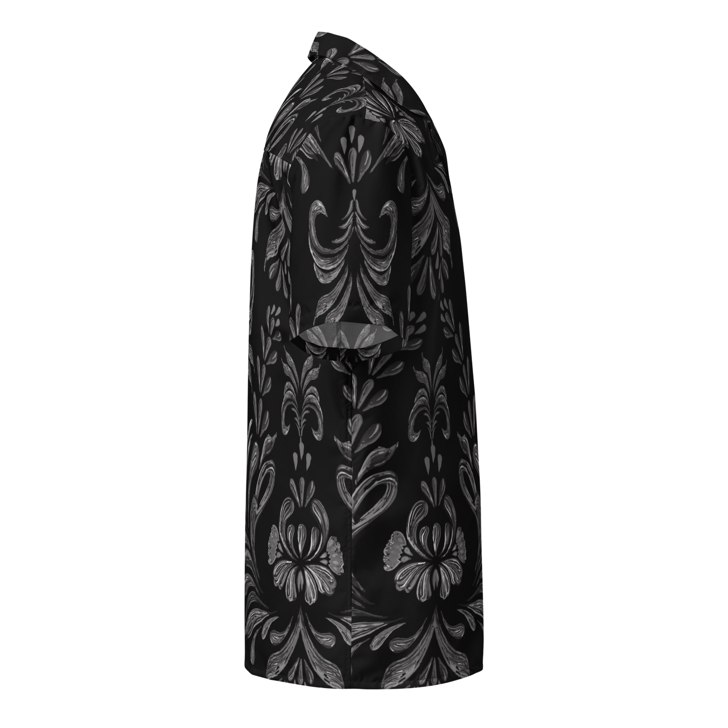 Obsidian Fleur button shirt
