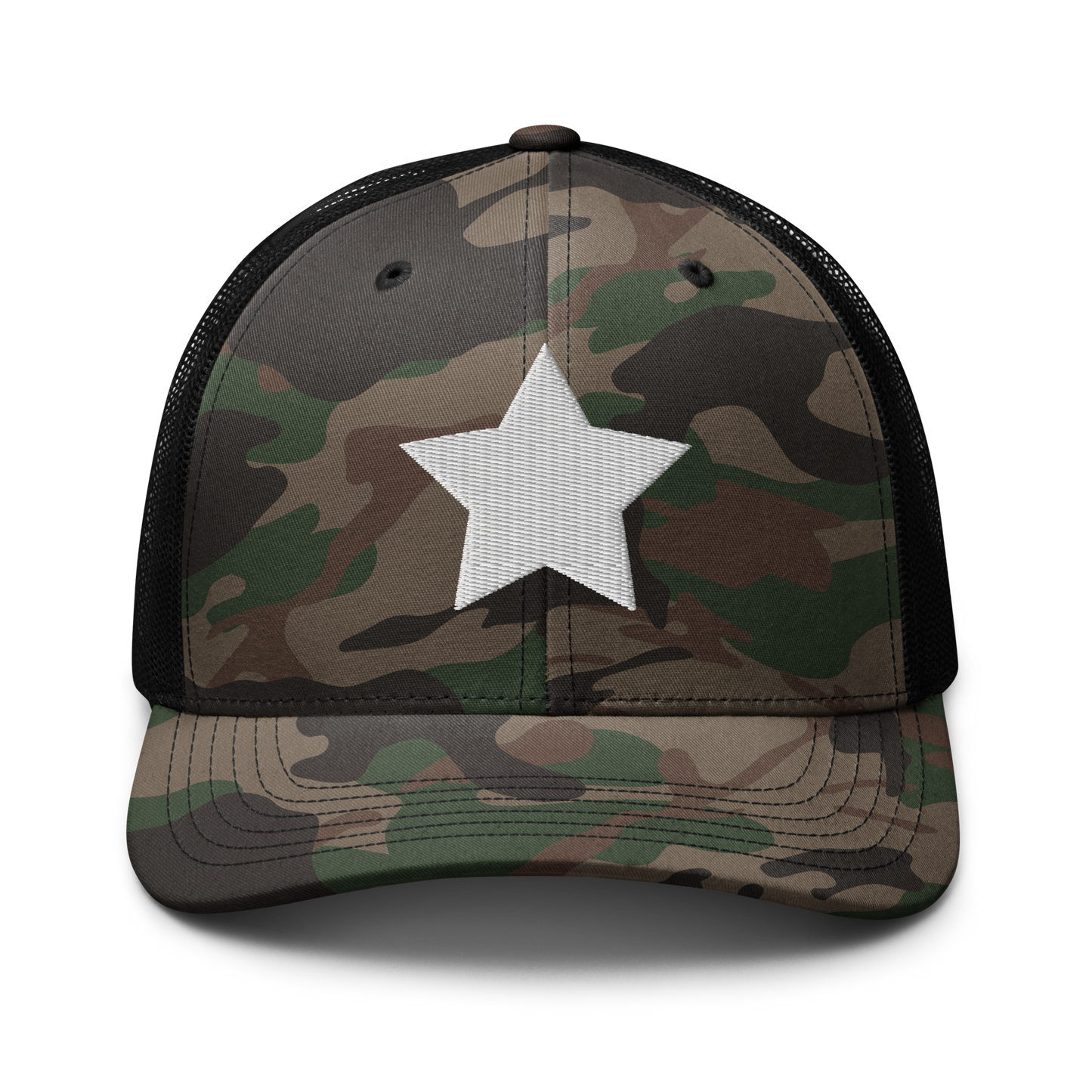 Star Camouflage trucker hat