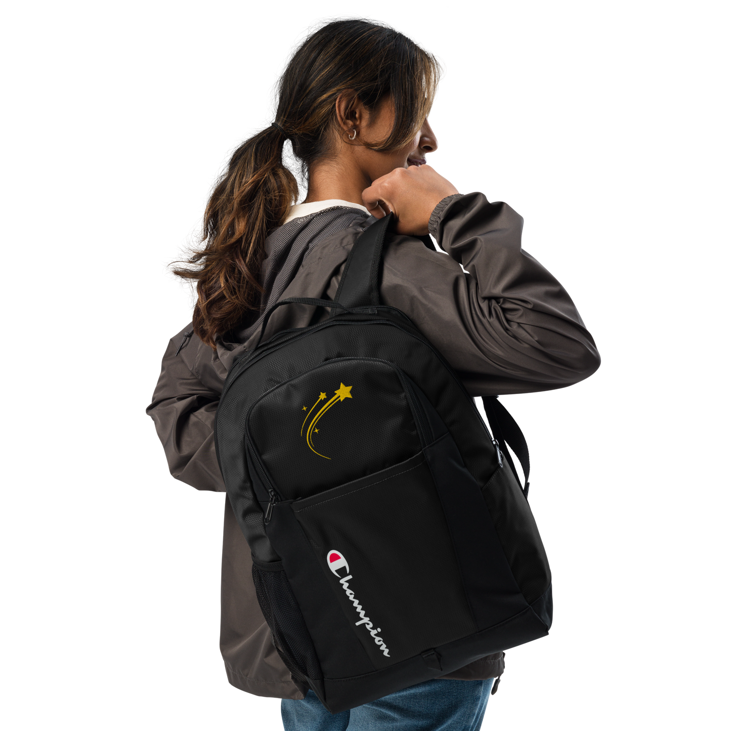 Gold stars Champion backpack