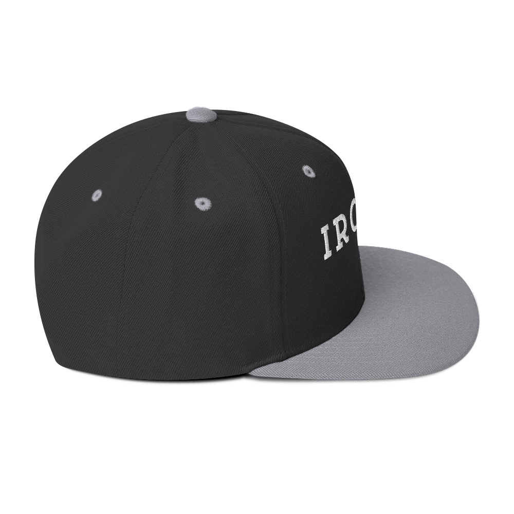 Irony black trucker Hat