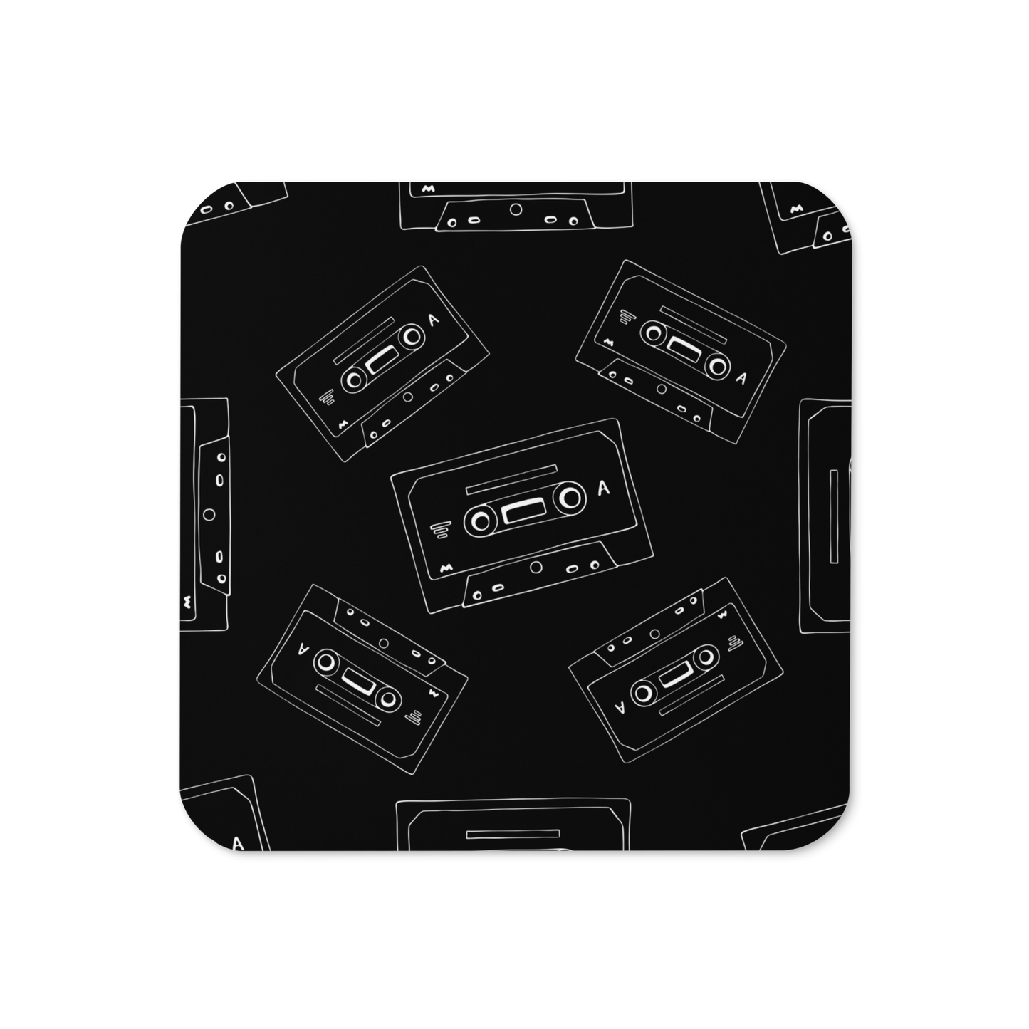 Retro Cassette Tape Coaster