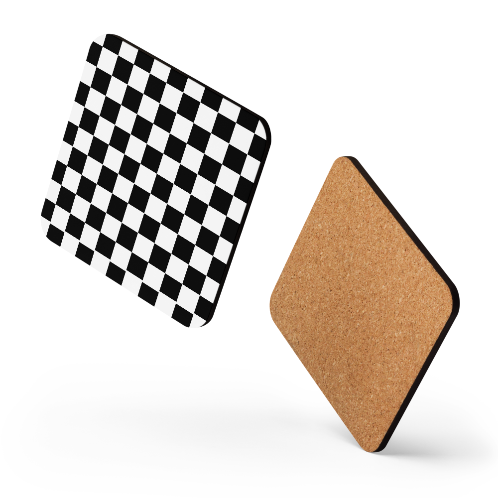 Classic Checkered Coaster