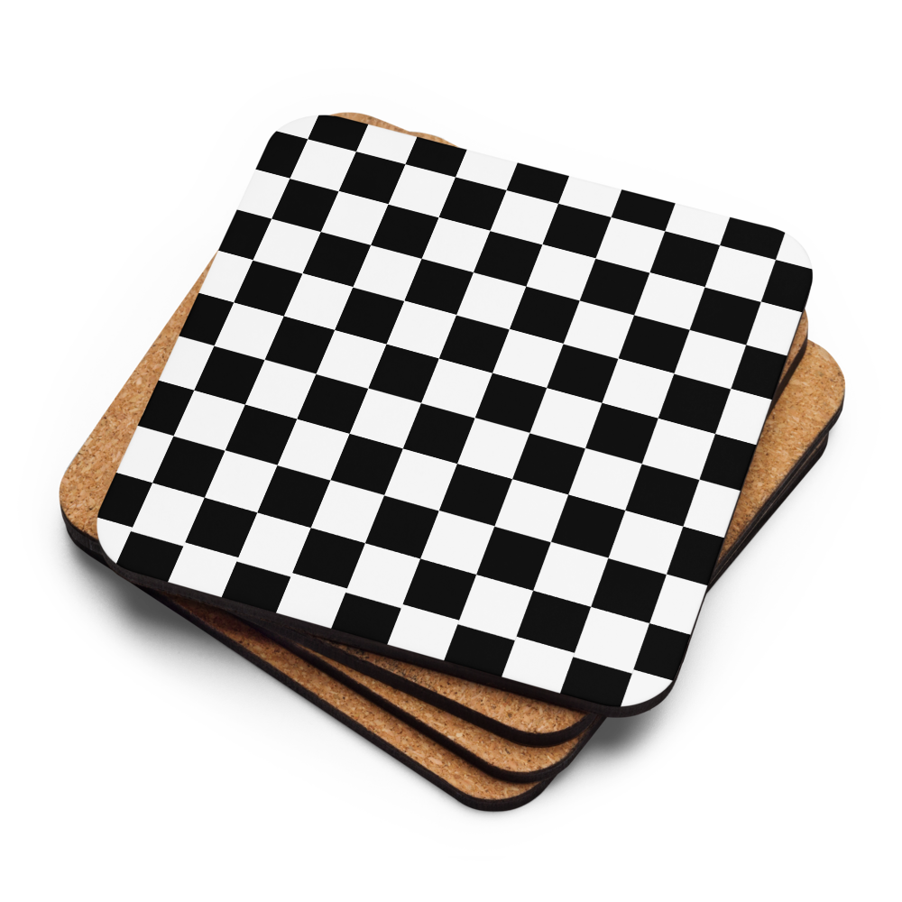 Classic Checkered Coaster