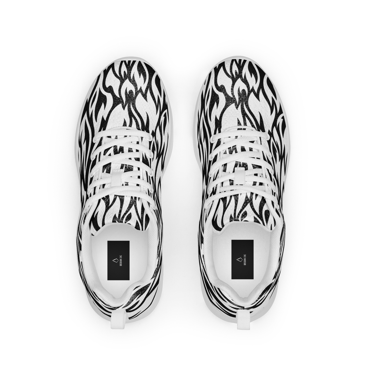 Men’s pattern athletic shoes