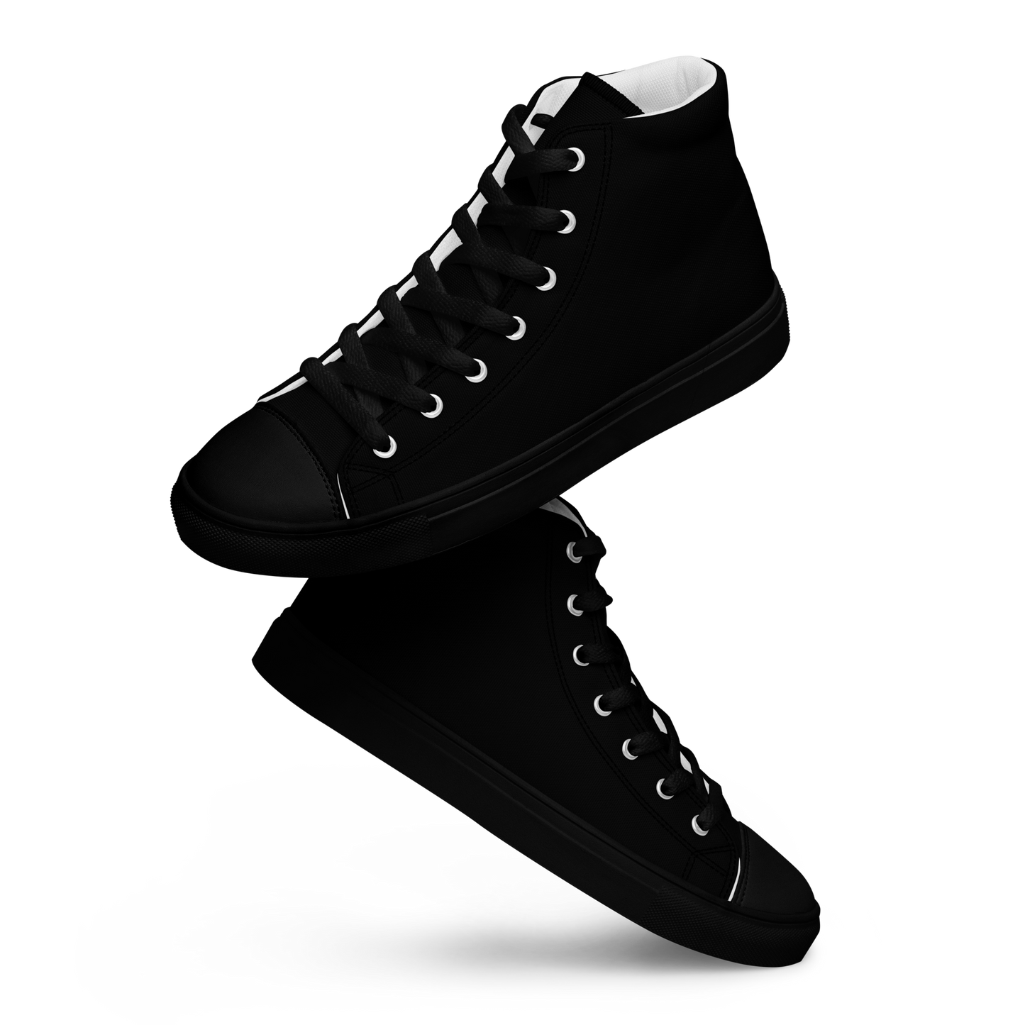 Men’s high top canvas shoes