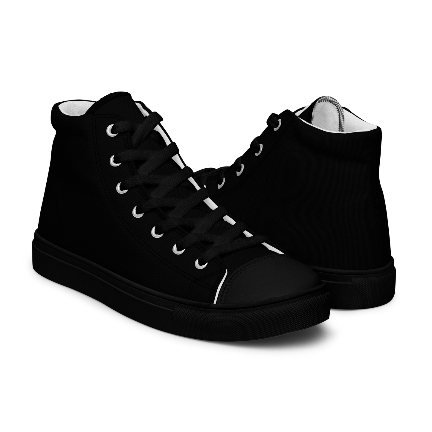Men’s high top canvas shoes