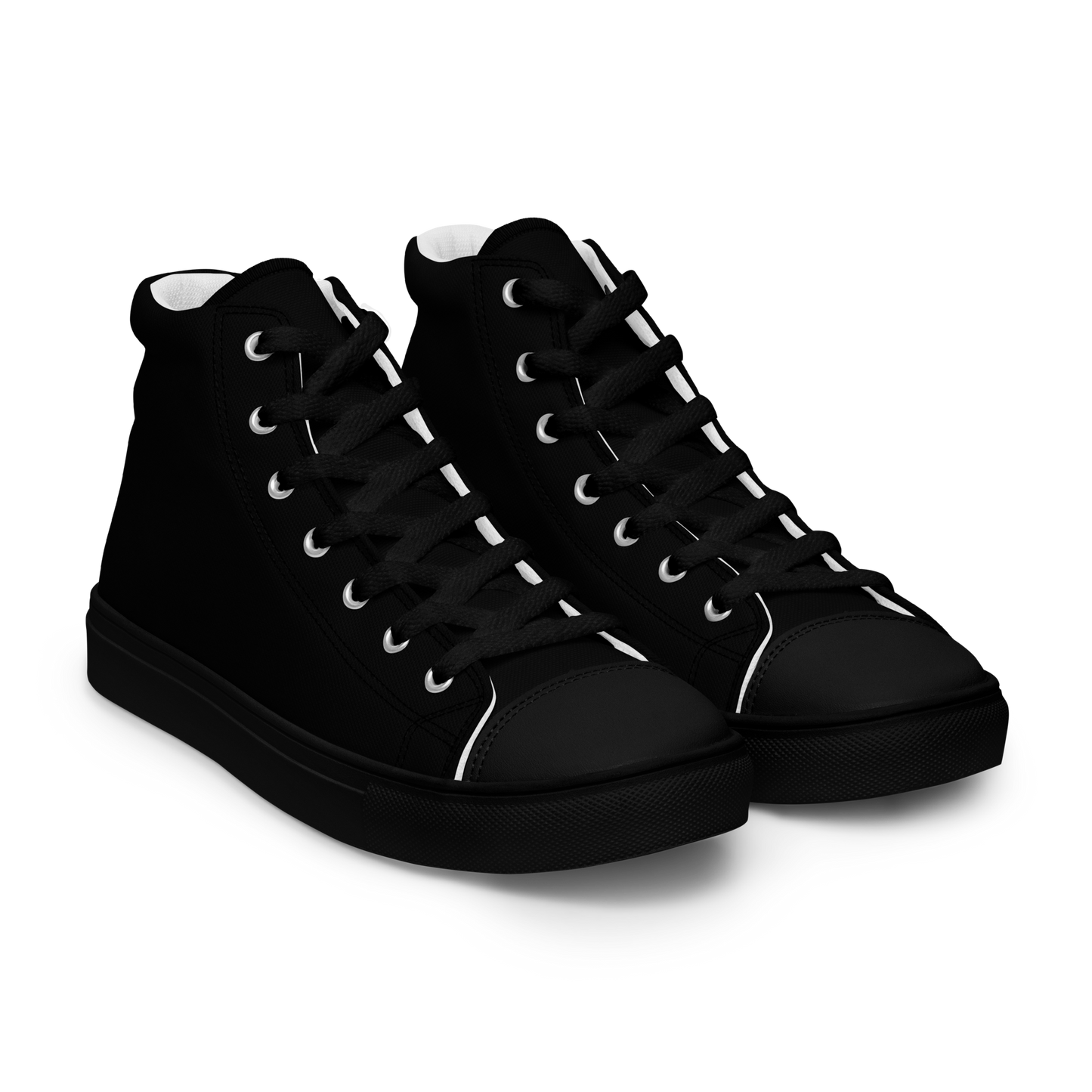 Men’s high top canvas shoes