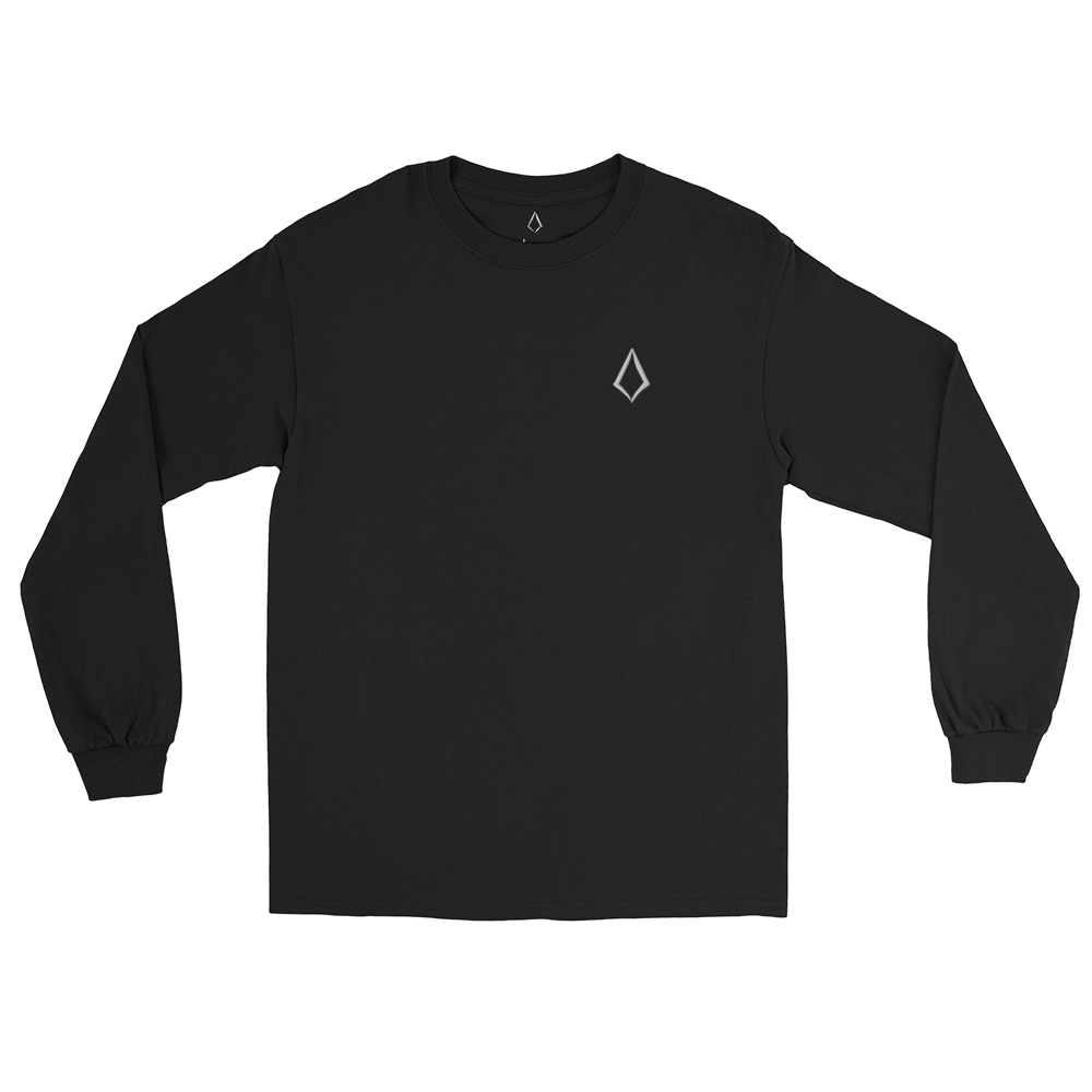 Obsidian Chic Men’s Long Sleeve Shirt