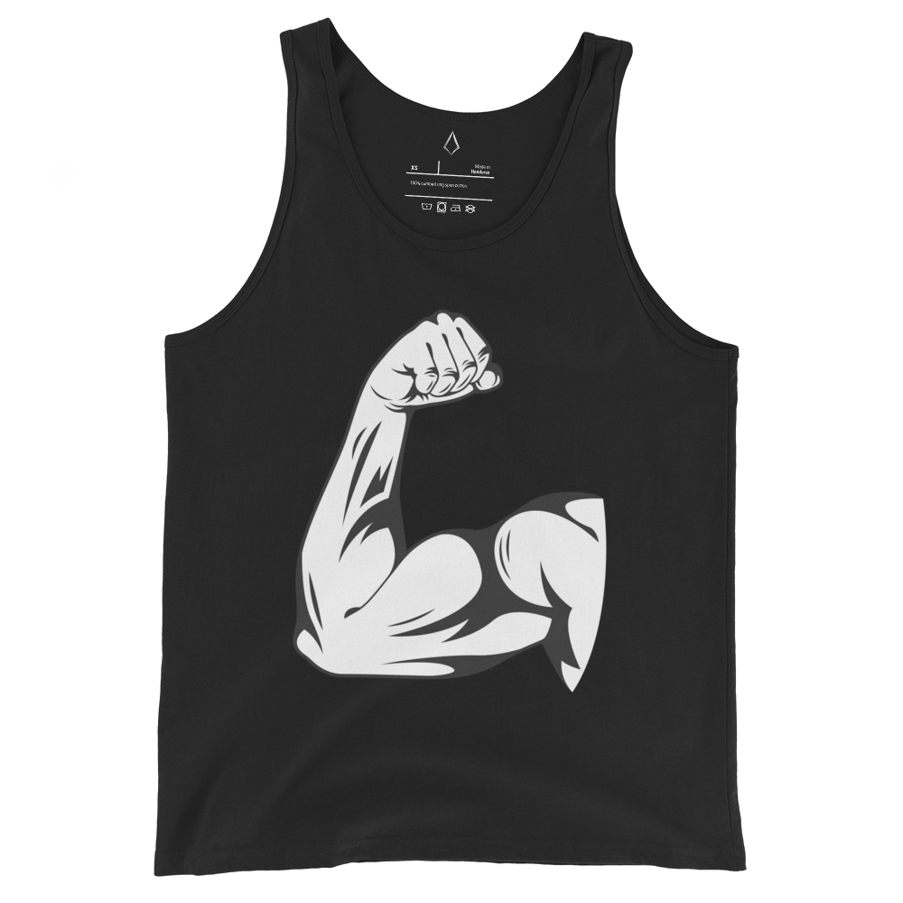 Bold Muscle Arm Graphic Tank Top