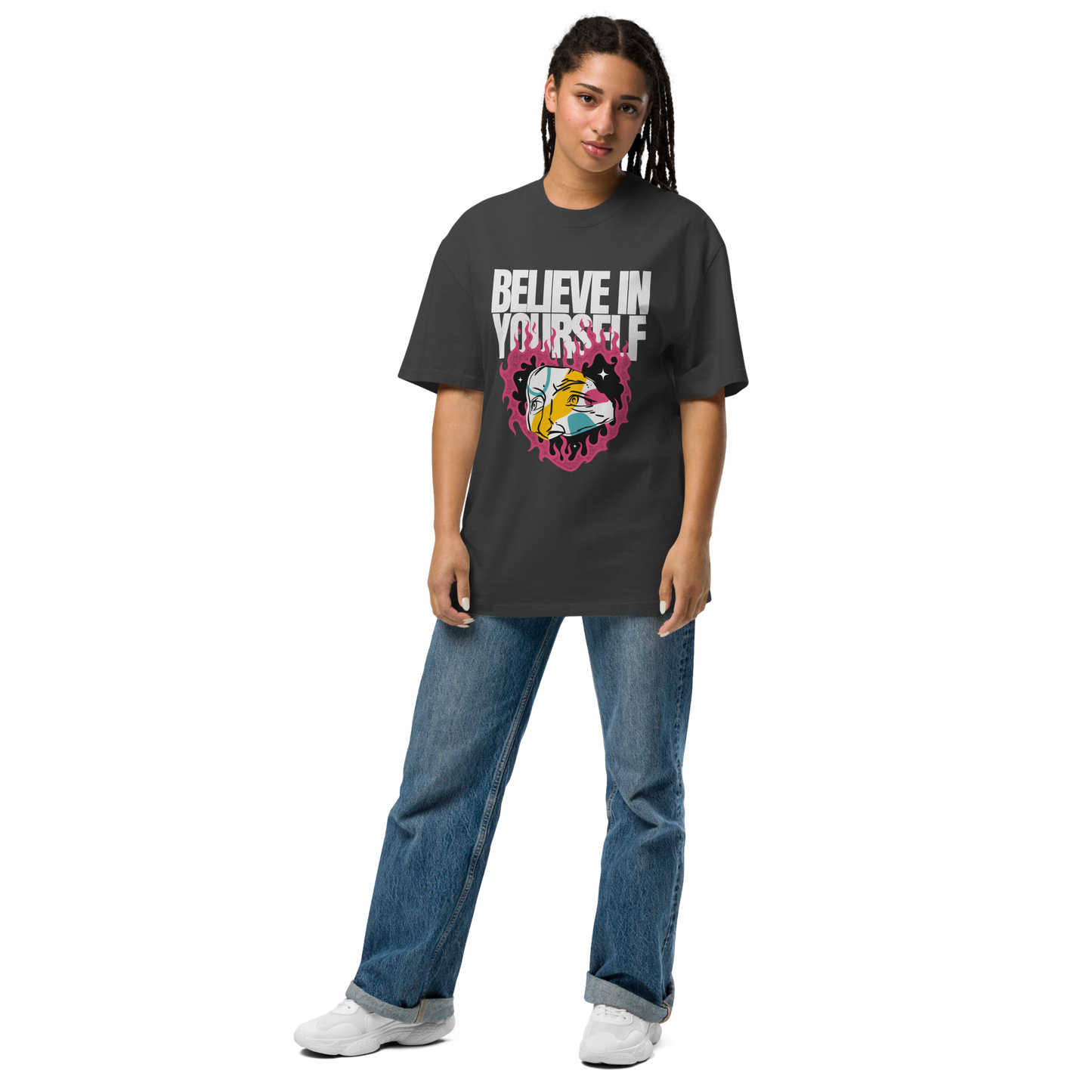 Believe in your self Oversized t-shirt