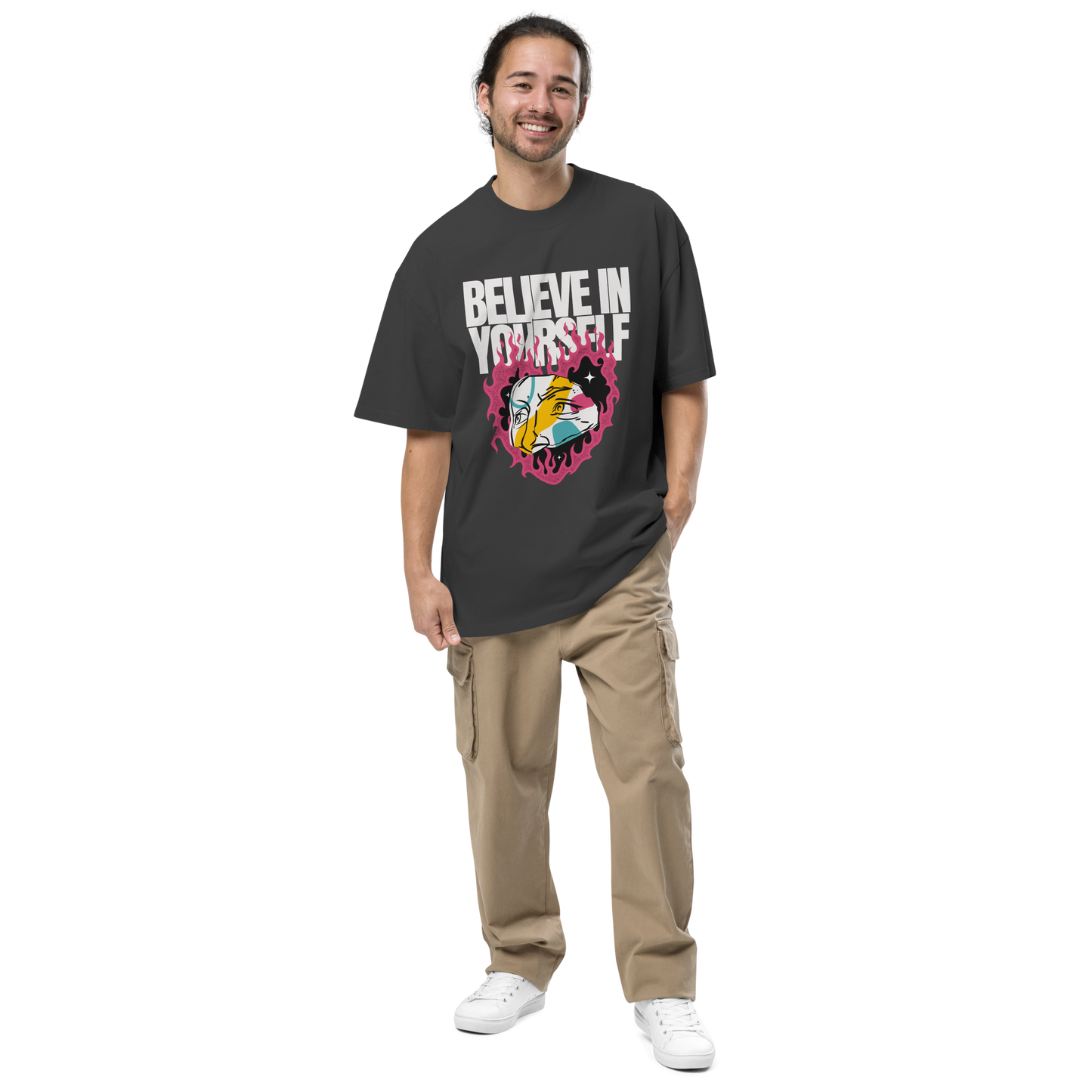 Believe in your self Oversized t-shirt