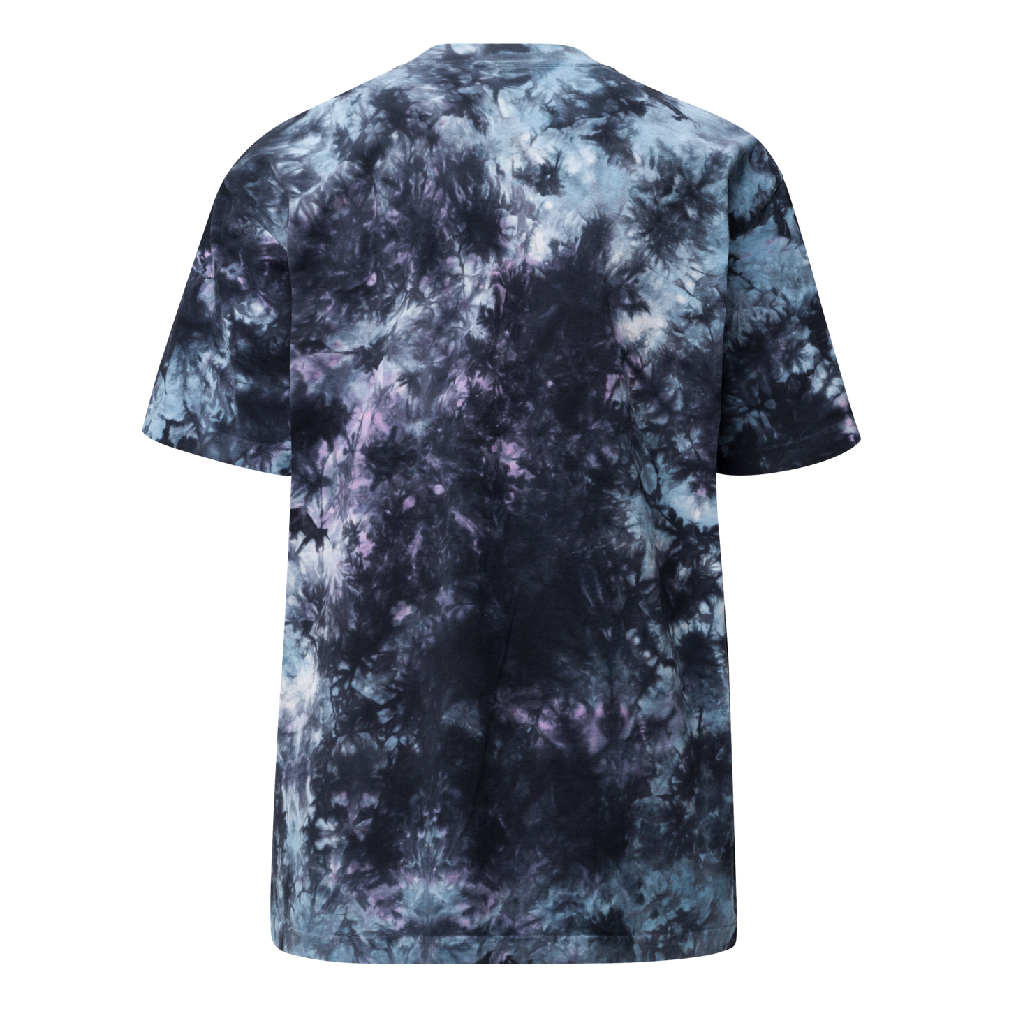 Psychedelic Skull Tie-Dye Oversized T-Shirt