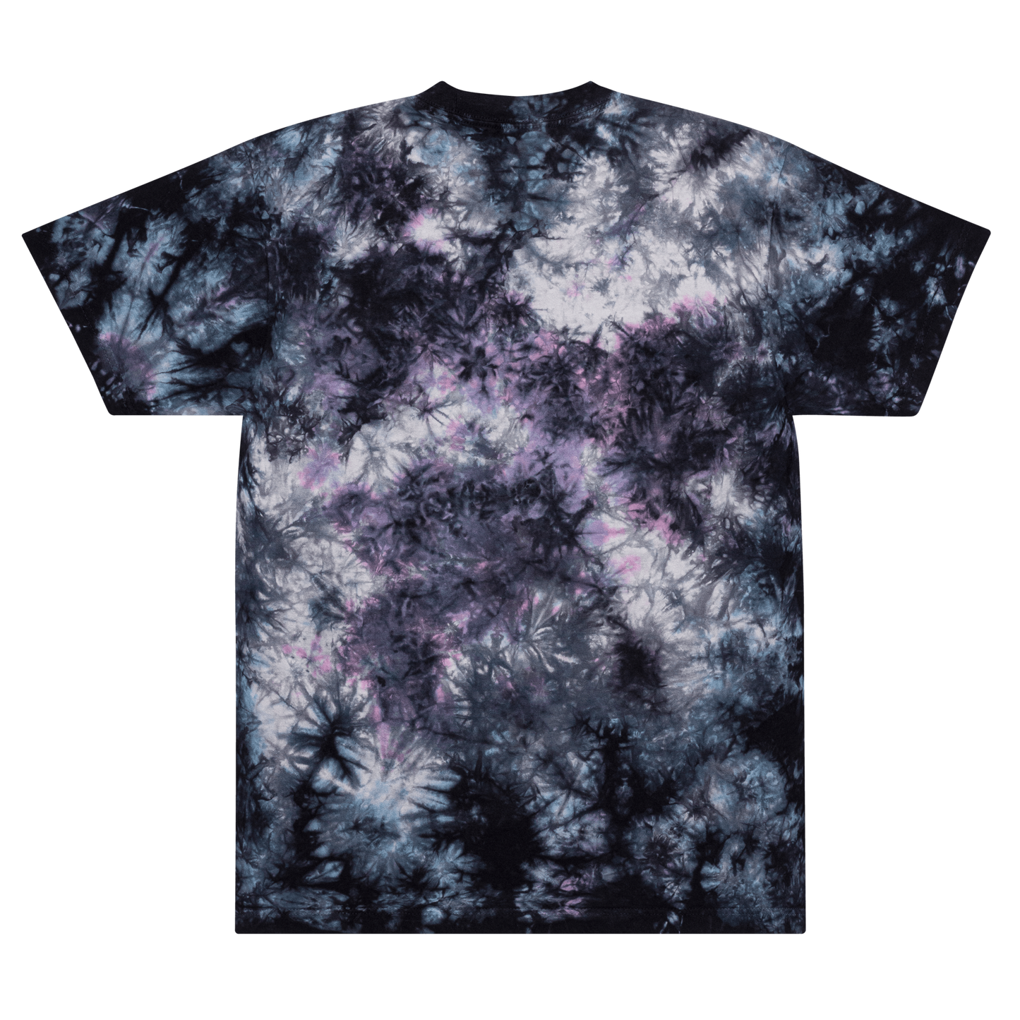 Psychedelic Skull Tie-Dye Oversized T-Shirt