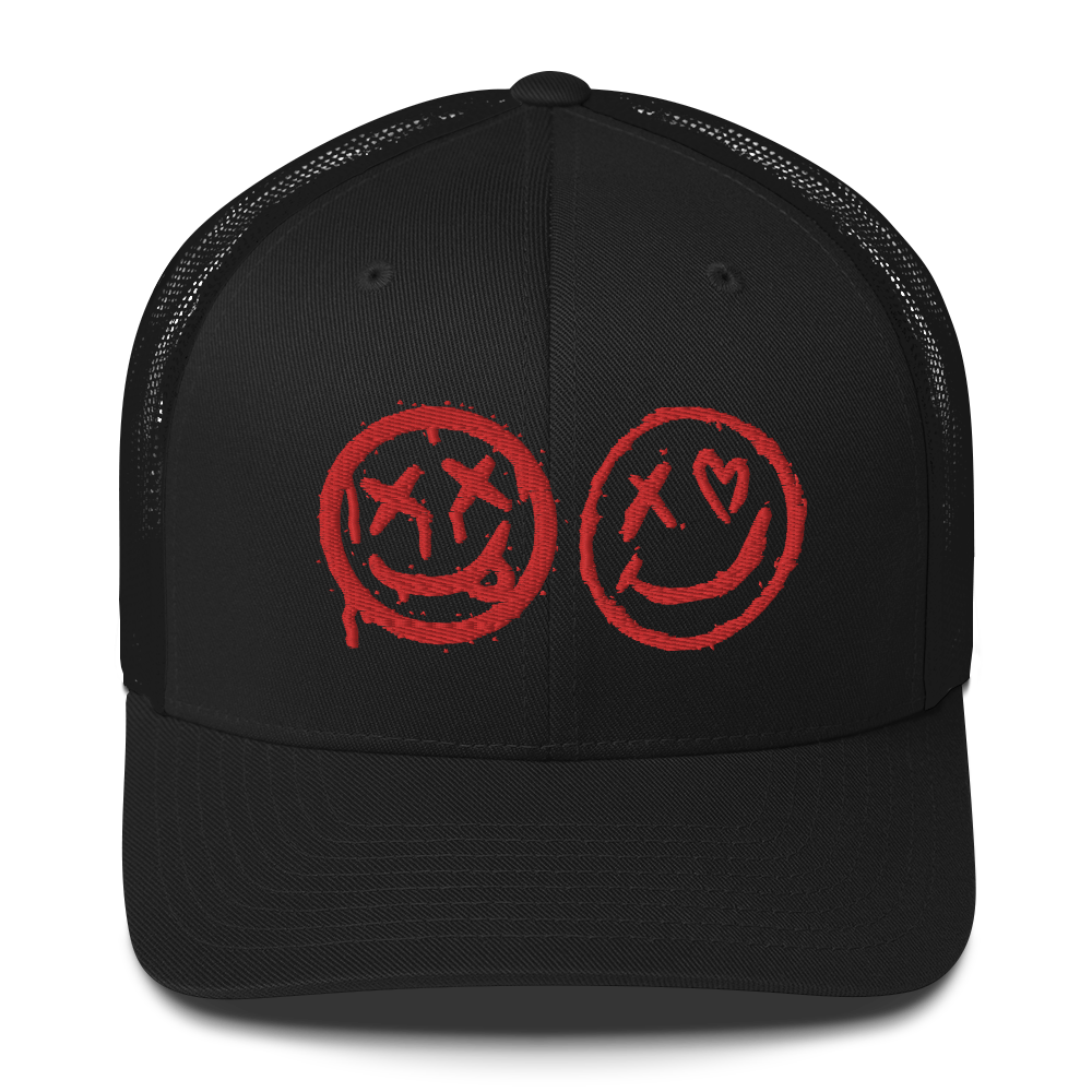 Creepy smiles Trucker Cap