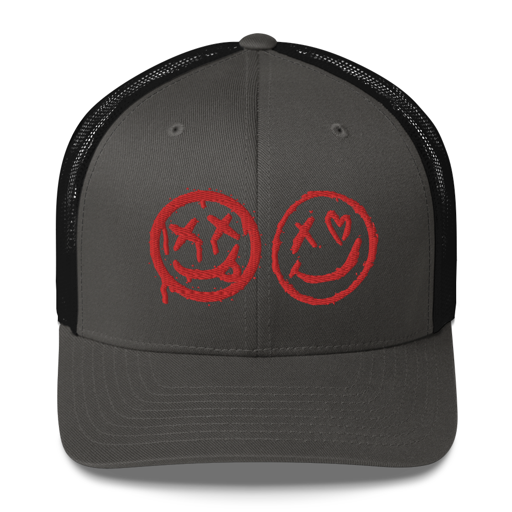 Creepy smiles Trucker Cap