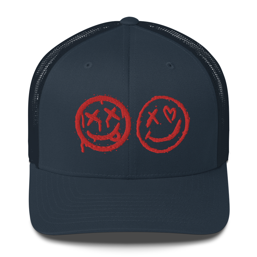 Creepy smiles Trucker Cap