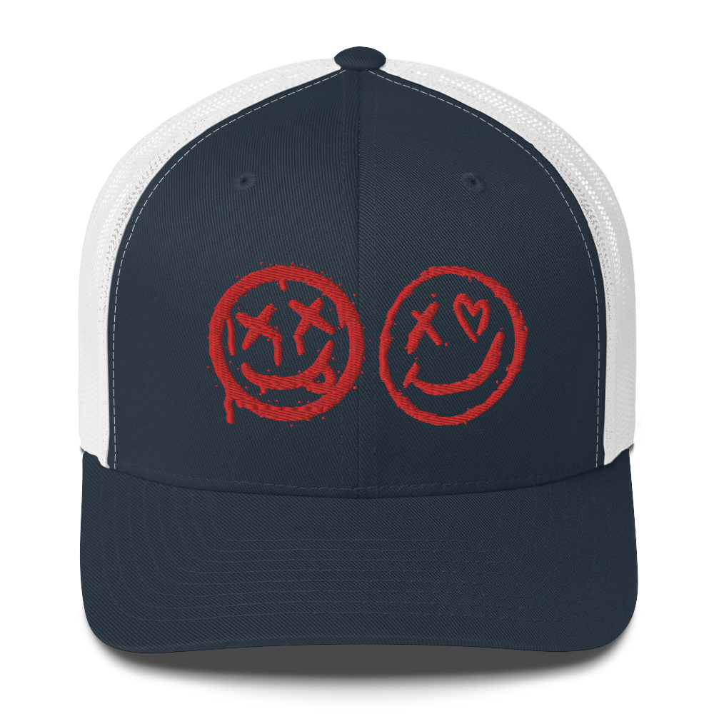 Creepy smiles Trucker Cap