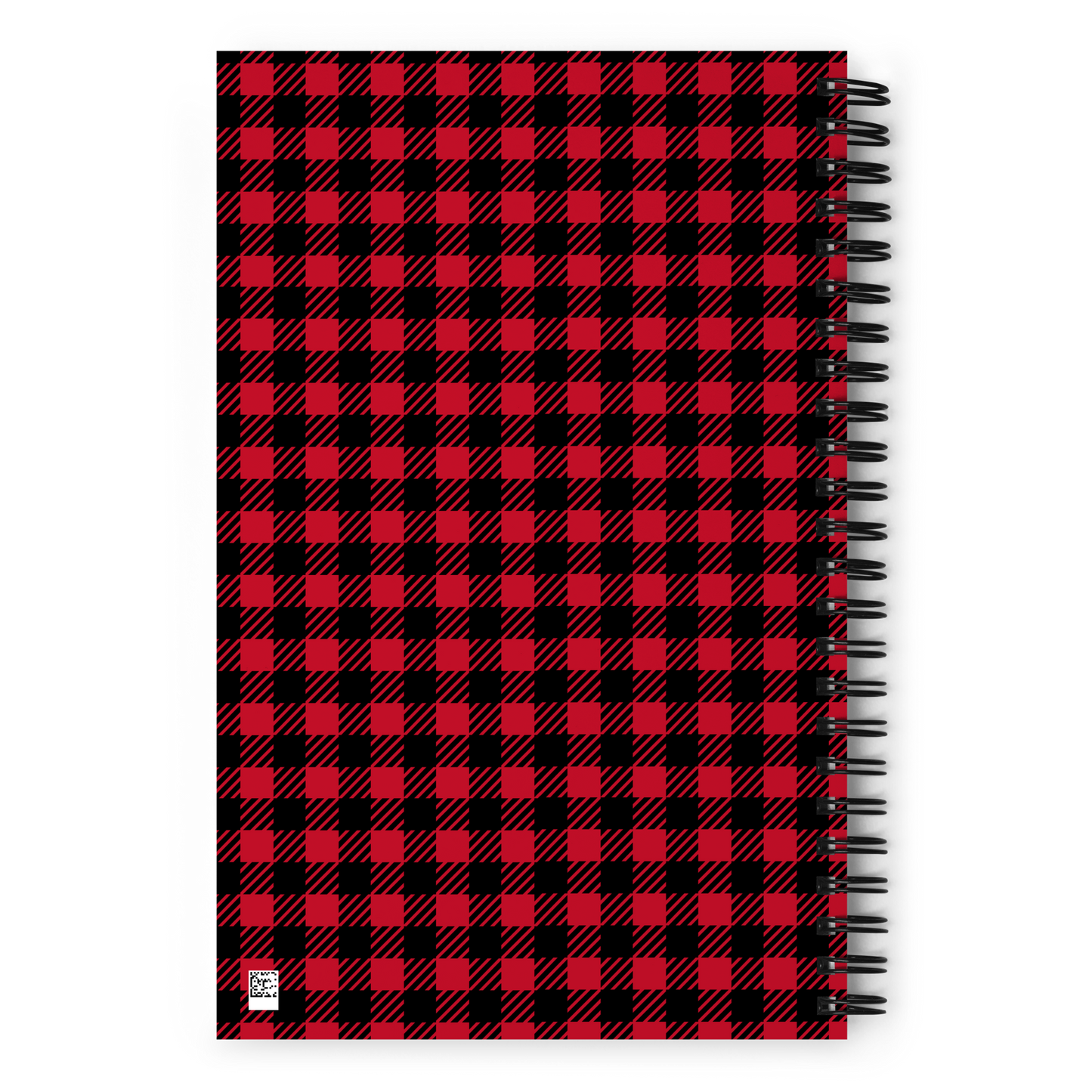 Buffalo Plaid Pattern Spiral Notebook