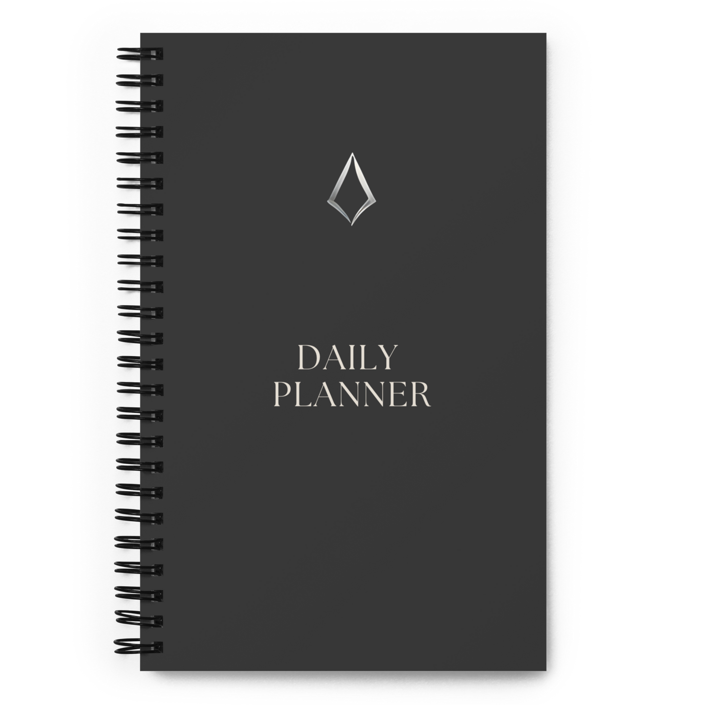 Elegant Black spiral Notebook