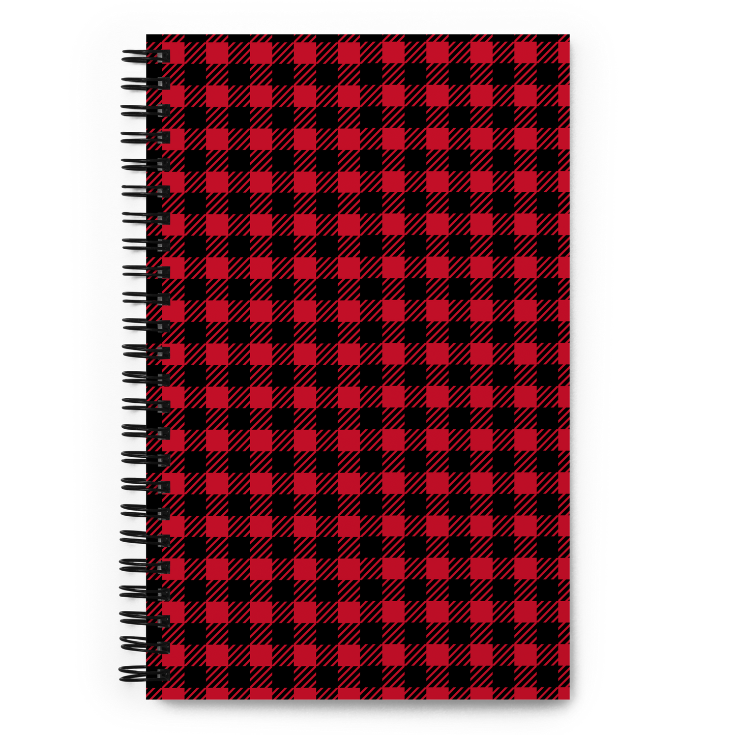 Buffalo Plaid Pattern Spiral Notebook