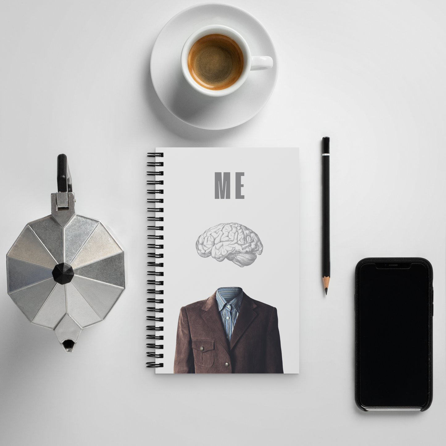 Think Me Spiral notebook