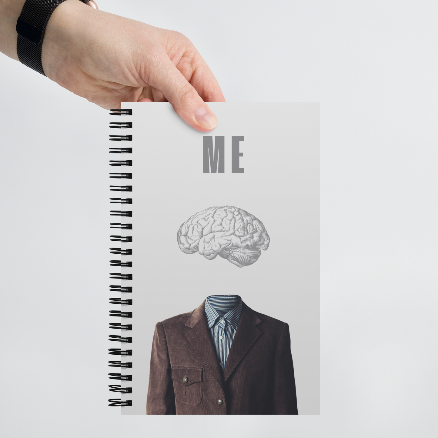Think Me Spiral notebook