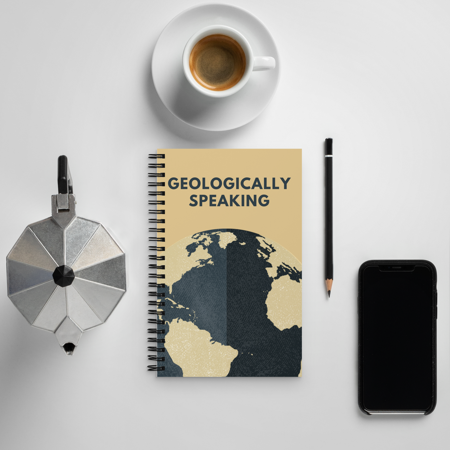 Geologically Speaking Spiral notebook