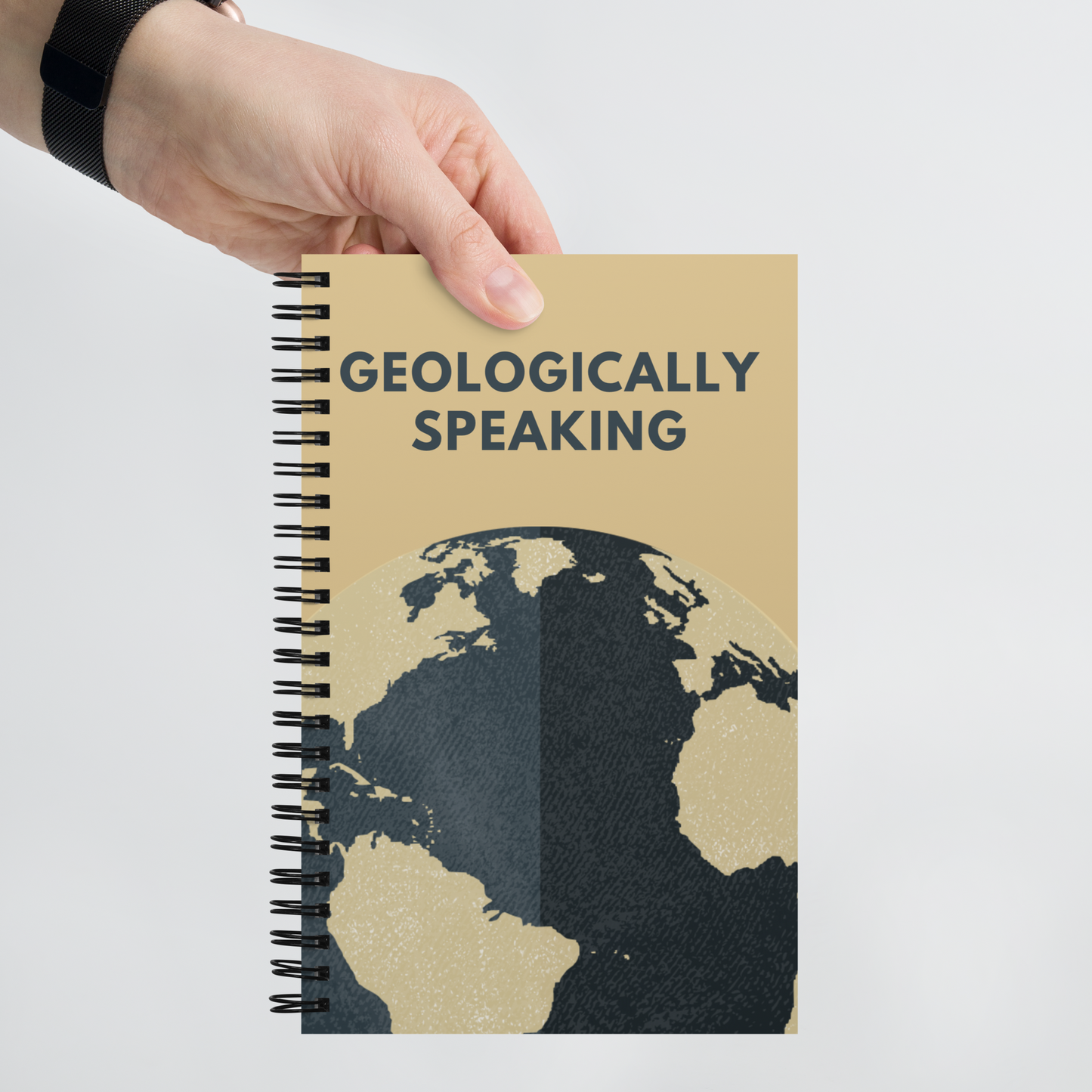 Geologically Speaking Spiral notebook