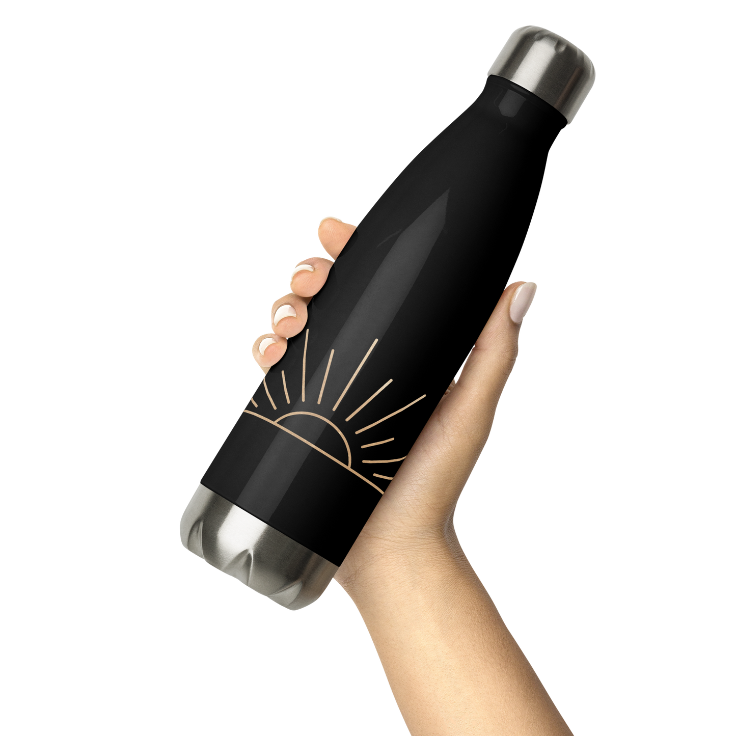 Stainless steel water bottle