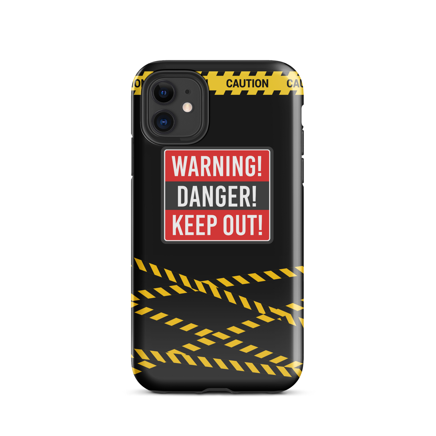 Danger Zone Warning Tough Case for iPhone®